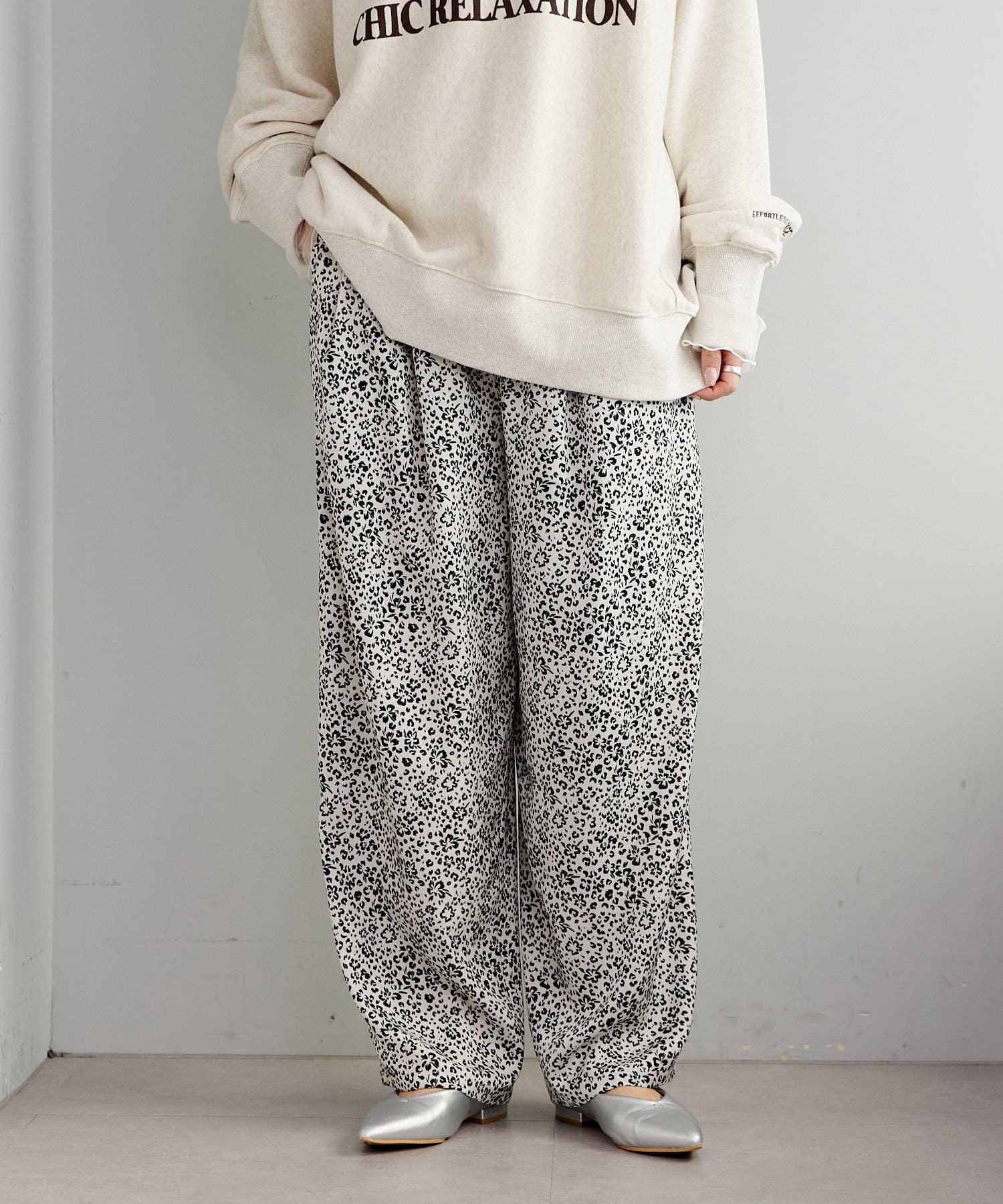 6 ROKU DOT PRINT PANTS パンツ