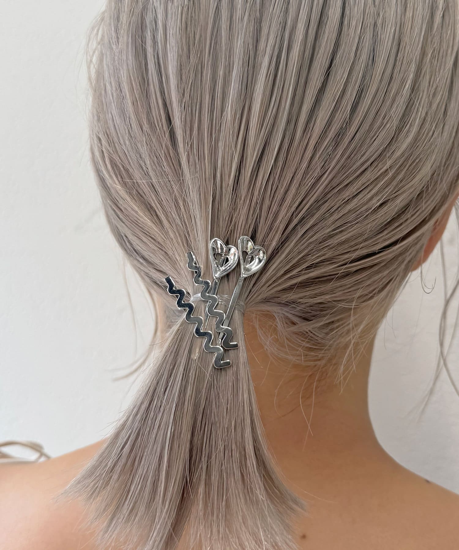 ハートメタルヘアピンセット(4P) | Lattice(ラティス)レディース