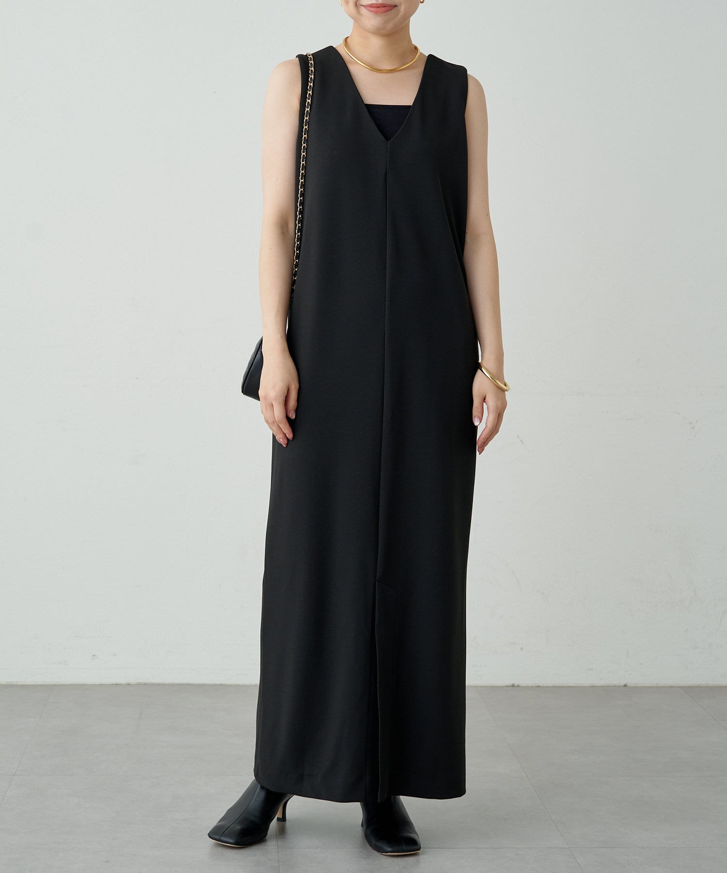 Loungedress(ラウンジドレス) 2WAYカットジョーゼットワンピース