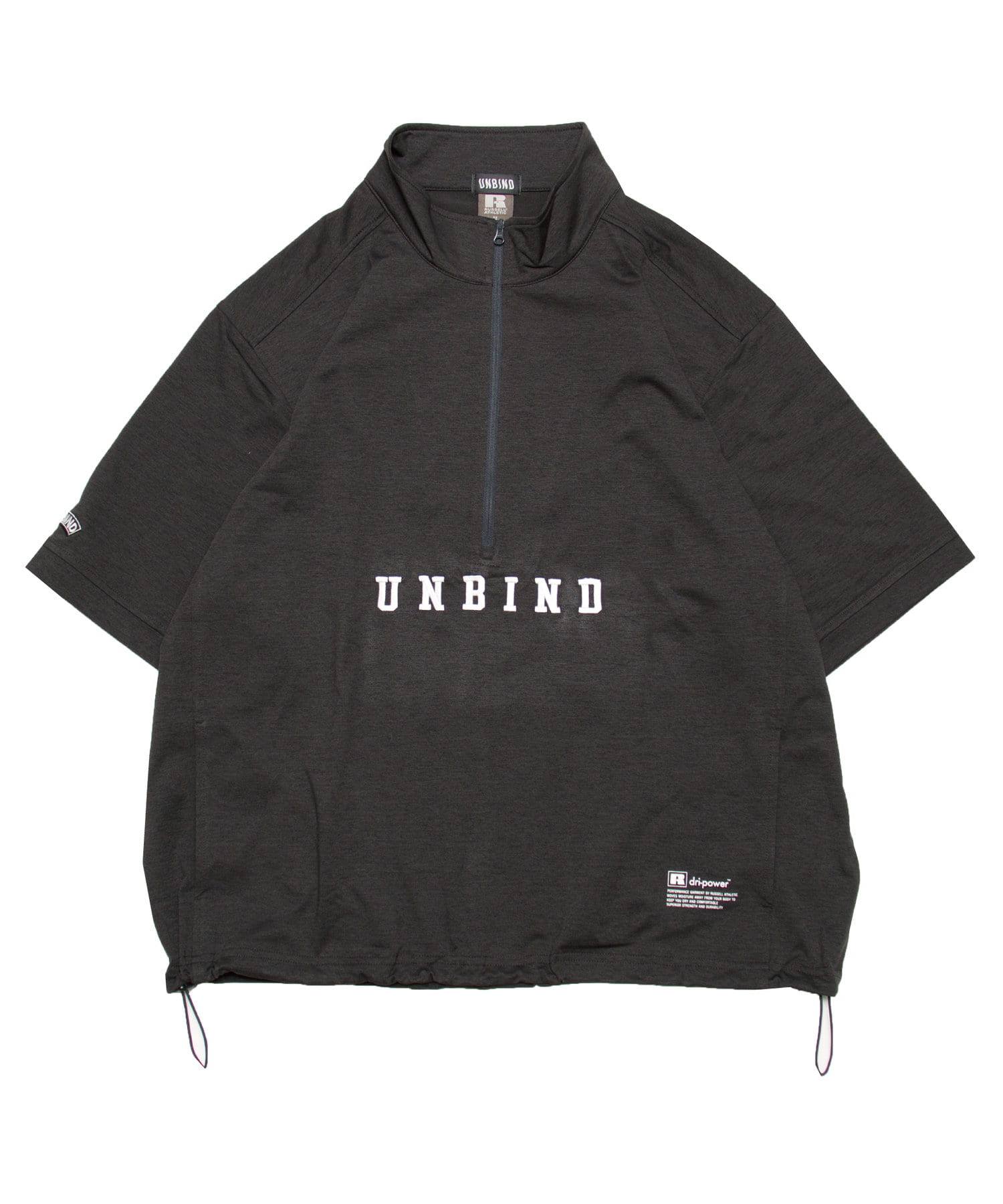 twoles(トゥレス) 【UNBIND】STRETCH ZIP UP SHIRT