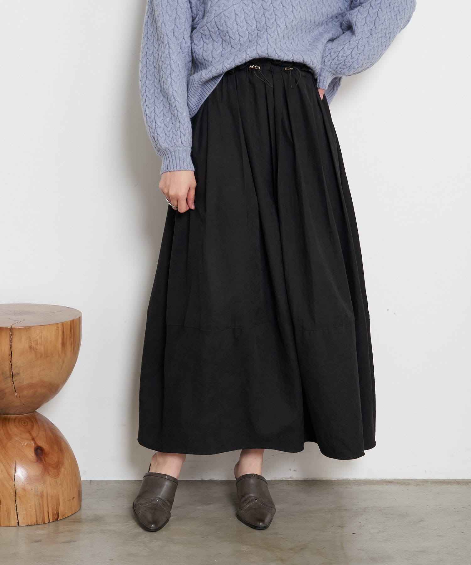 Jena　espace merveilleux(ジェナ　エスパスメルヴェイユ) ピーチスキンドロストスカート