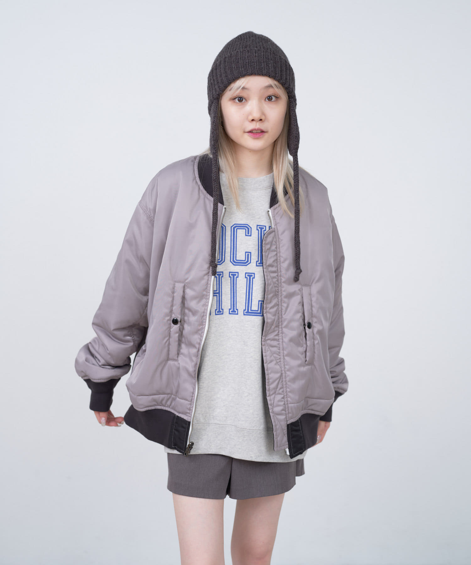 OUTLET(アウトレット) 【Kastane】MA-1リバーシブルフライトジャケット