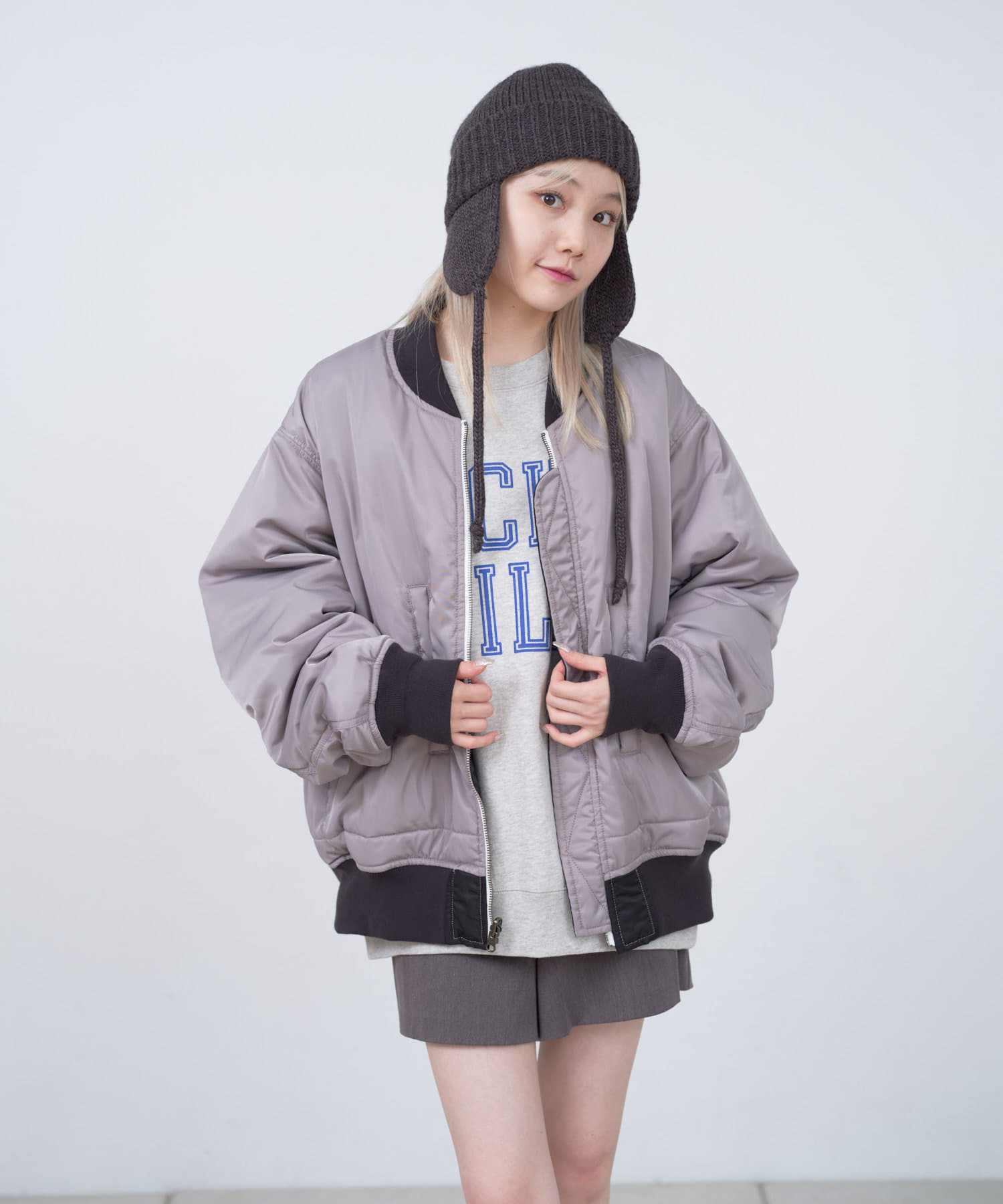 OUTLET(アウトレット) 【Kastane】MA-1リバーシブルフライトジャケット