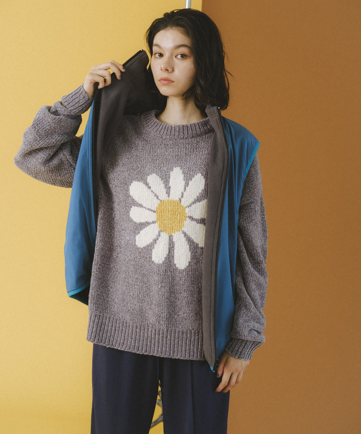 OUTLET(アウトレット) 【Kastane】【WHIMSIC】フリースリバーシブルベスト