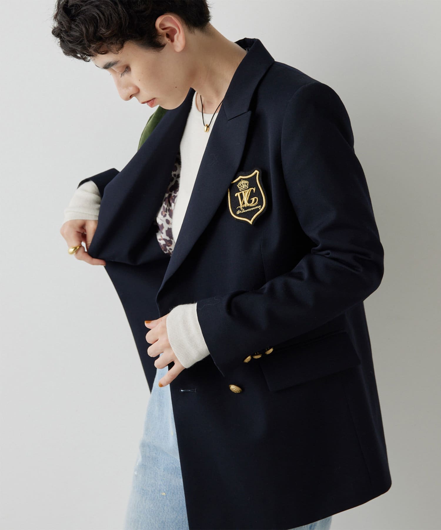 15th Anniversary】ワッペンブレザー | Whim Gazette(ウィム