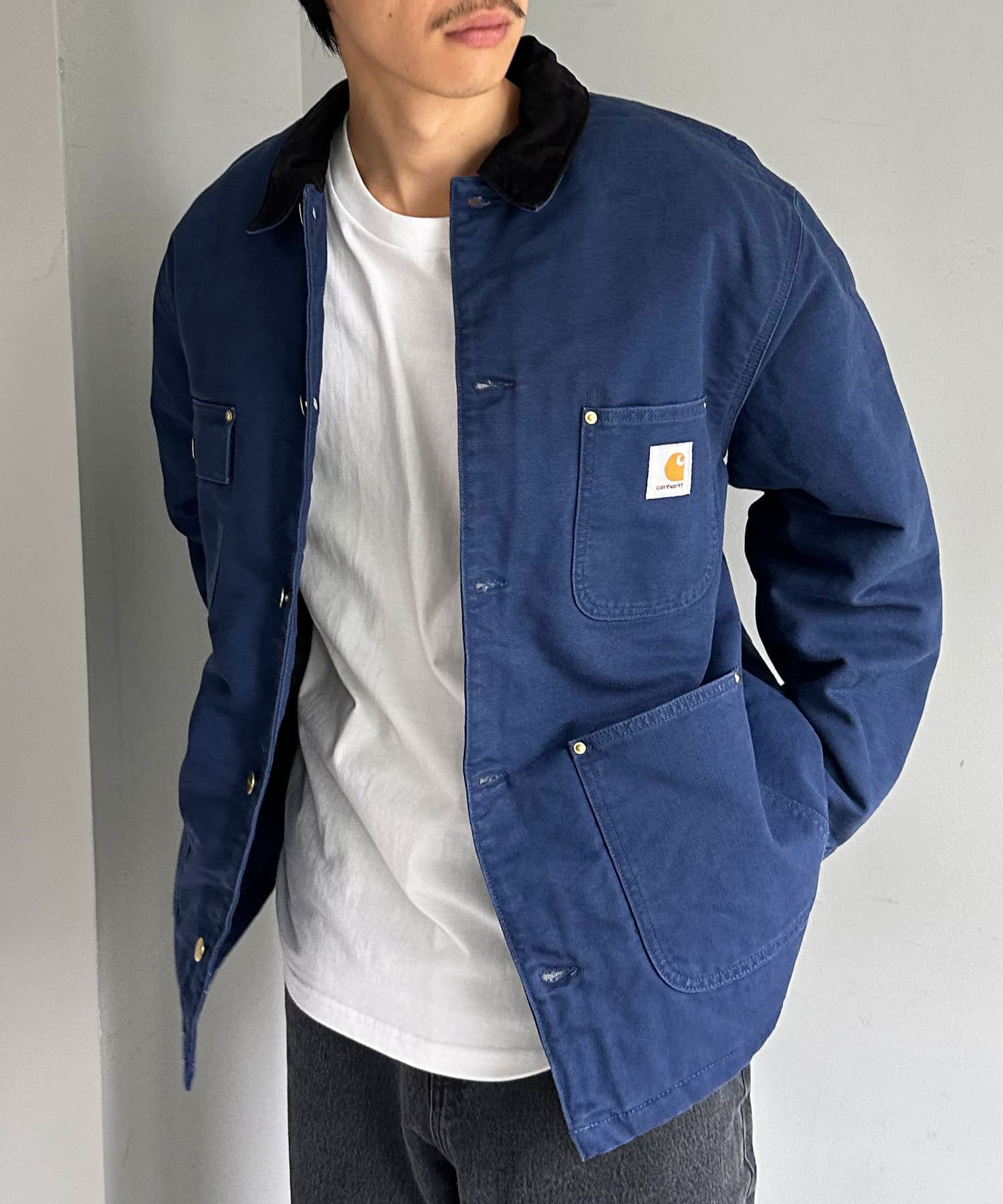 CIAOPANIC(チャオパニック) レディース 【Carhartt WIP/カーハート ダブリューアイピー】OG Chore COAT ブラック