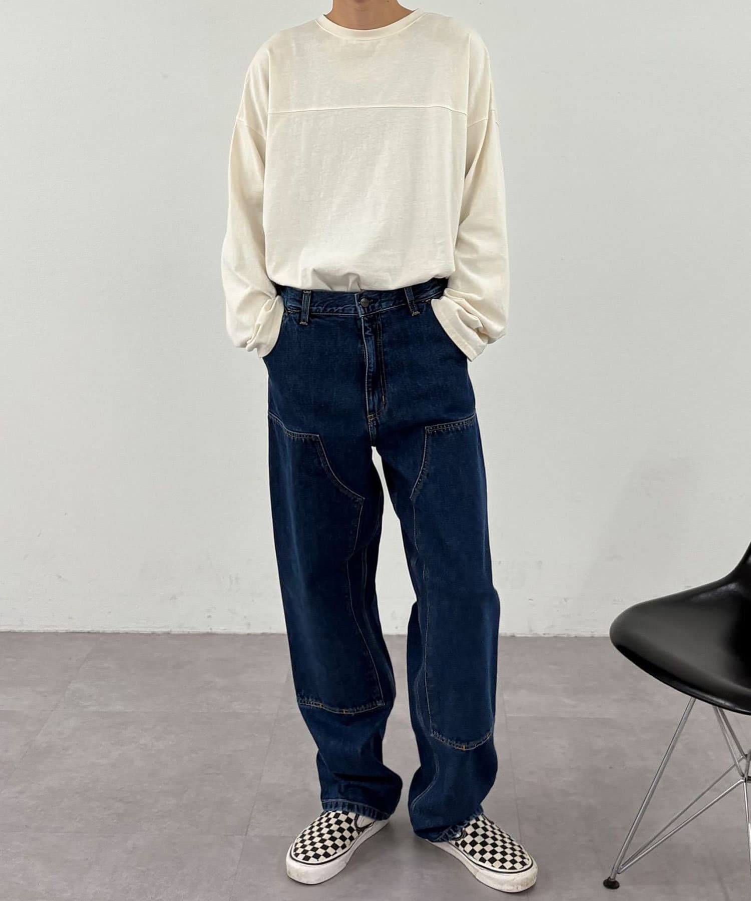 CIAOPANIC(チャオパニック) 【Carhartt WIP/カーハート ダブリューアイピー】DOUBLE KNEE PANT stone washed