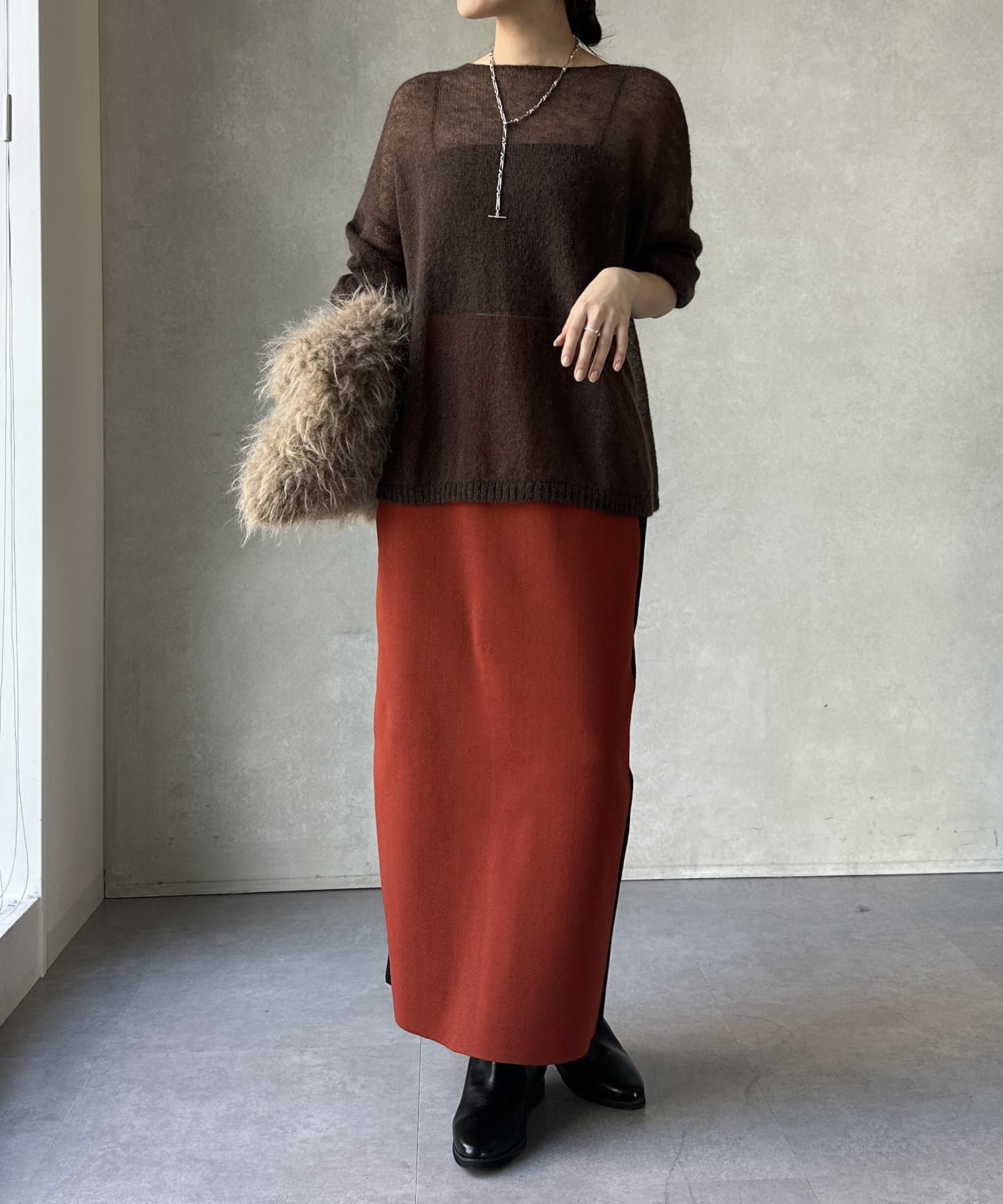 今季完売♡ドゥロワー WINTER2 フォックスニットスカートサイズ2 今季♡ドゥロワー WINTER2 フォックスニットスカートサイズ2 体が