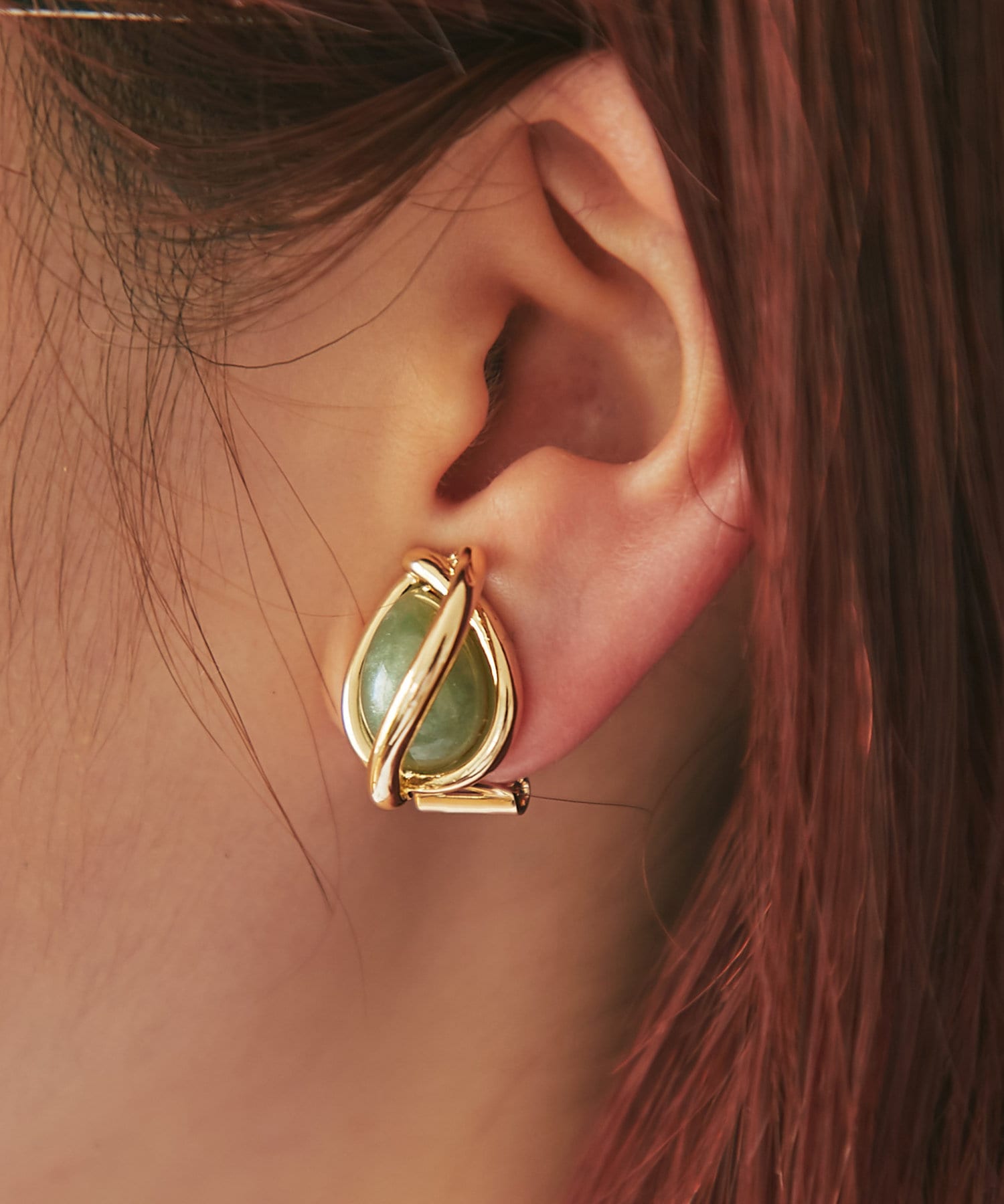 un dix cors(アンディコール) 【GOLDY(ゴールディ)】レイヤードラインイヤリング