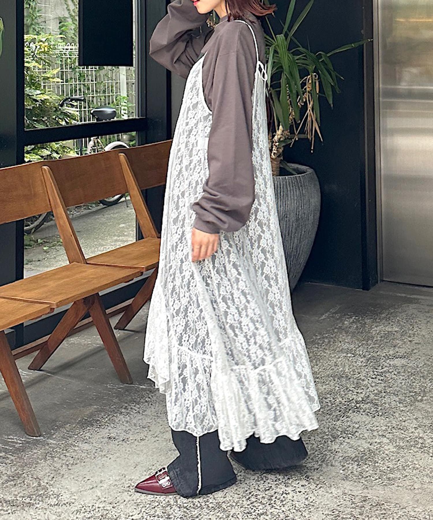 イレヘムキャミワンピース | w closet(ダブルクローゼット