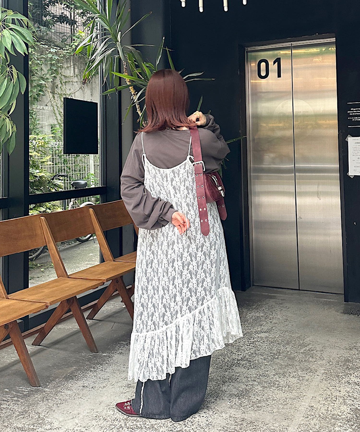 イレヘムキャミワンピース | w closet(ダブルクローゼット