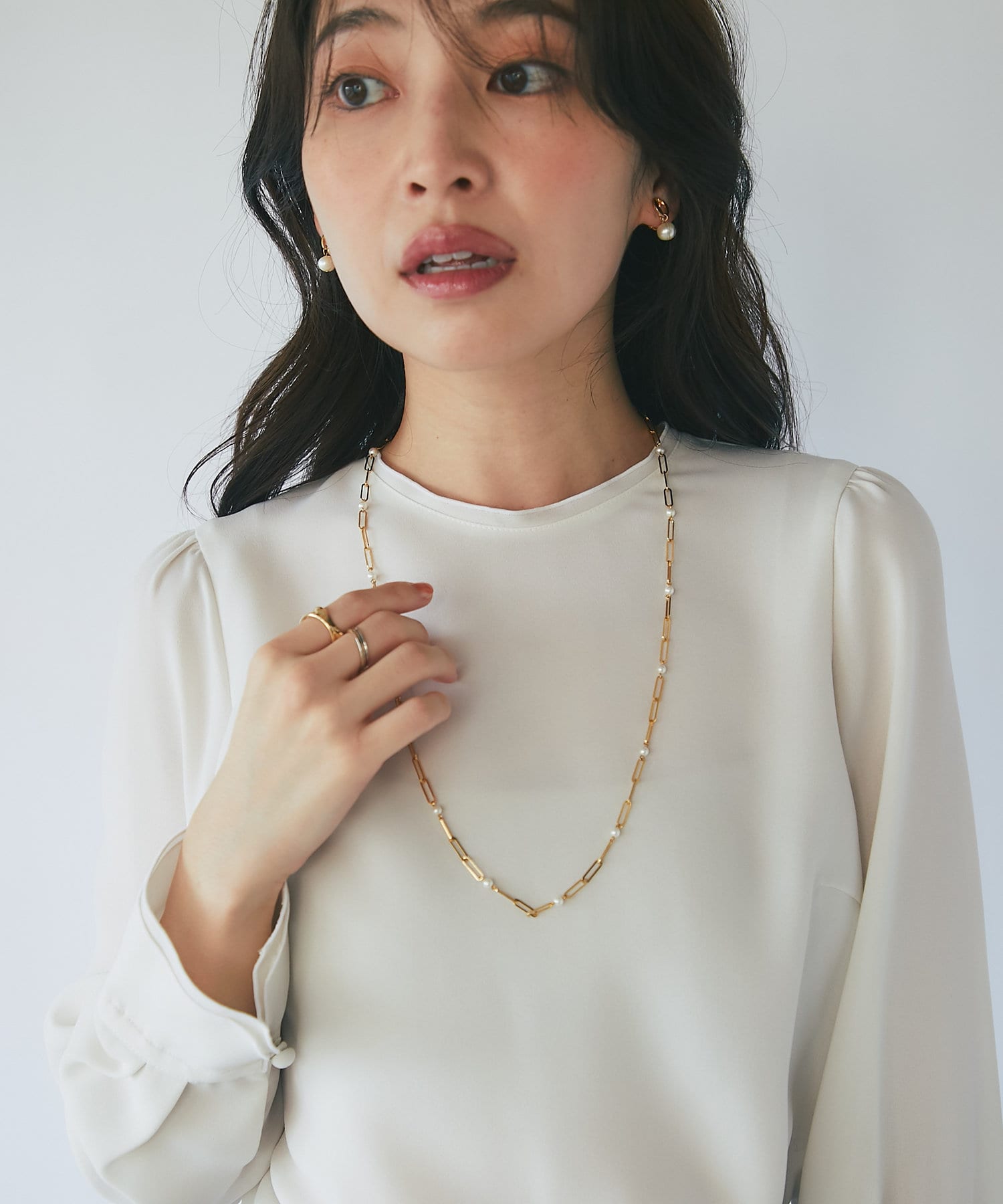 マルチwayチェーンxパールネックレス | La boutique BonBon