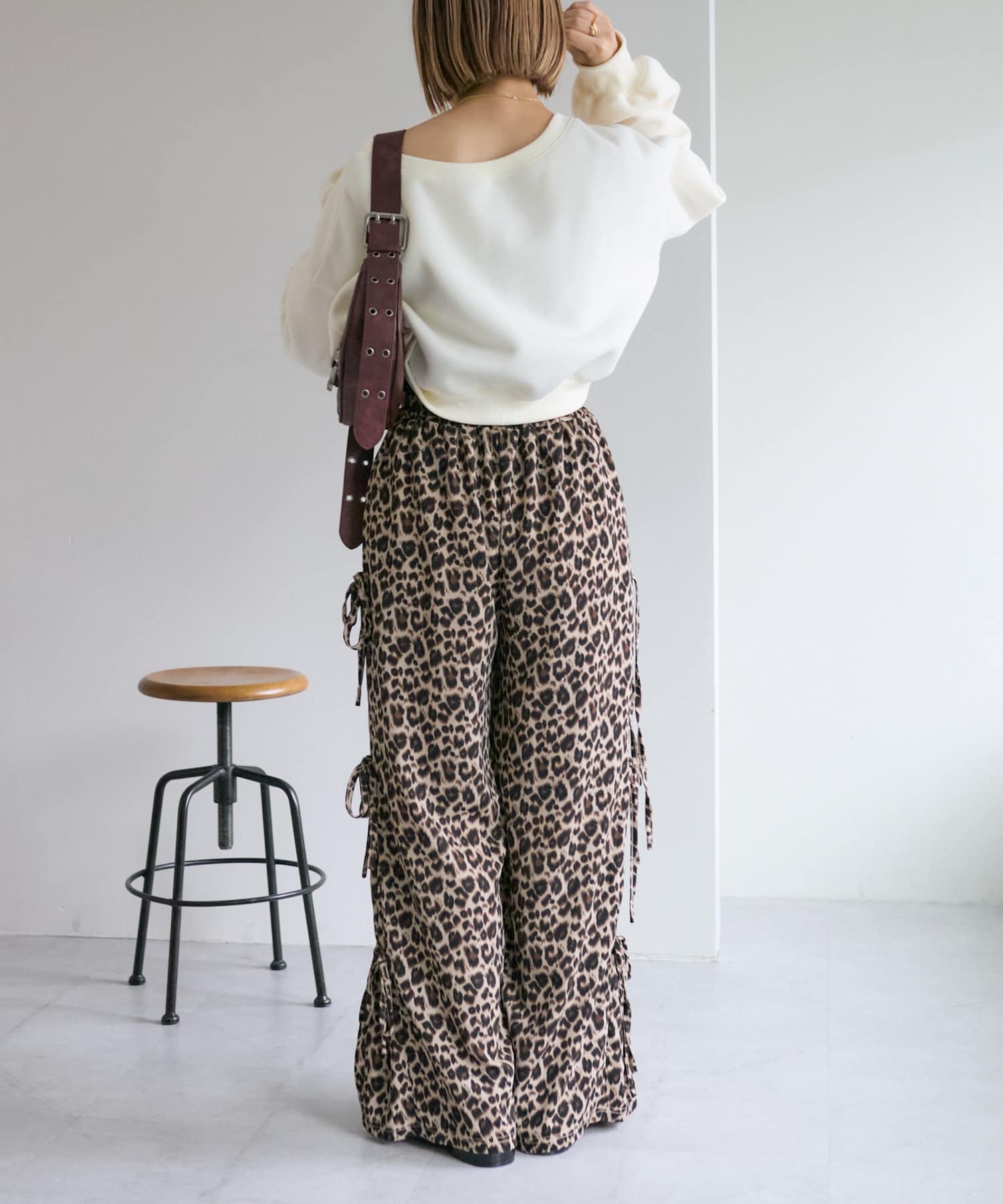 サイドリボンパンツ | w closet(ダブルクローゼット)レディース | PAL