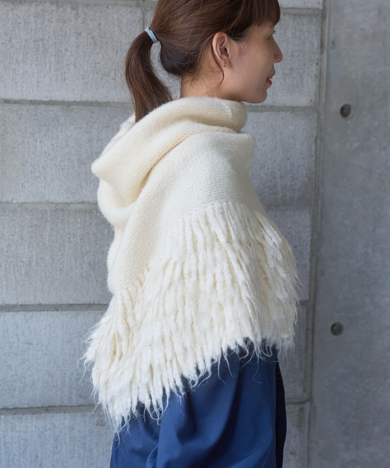 Pasterip(パセリ) Fringe knit multi-way skirt