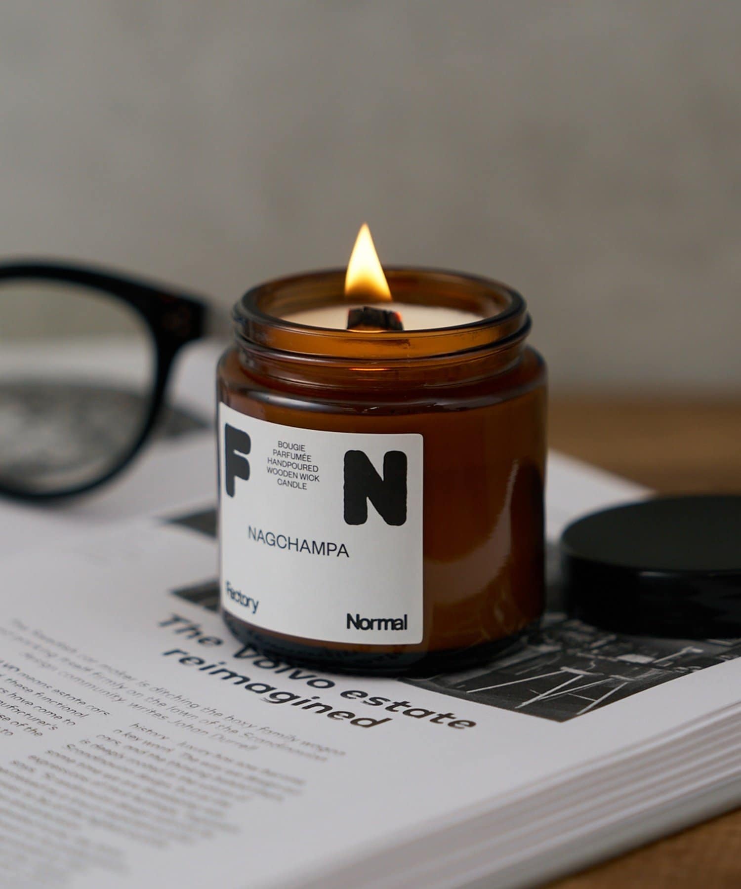 BIRTHDAY BAR(バースデイバー) Factory Normal　BROWN BOTTLE CANDLE