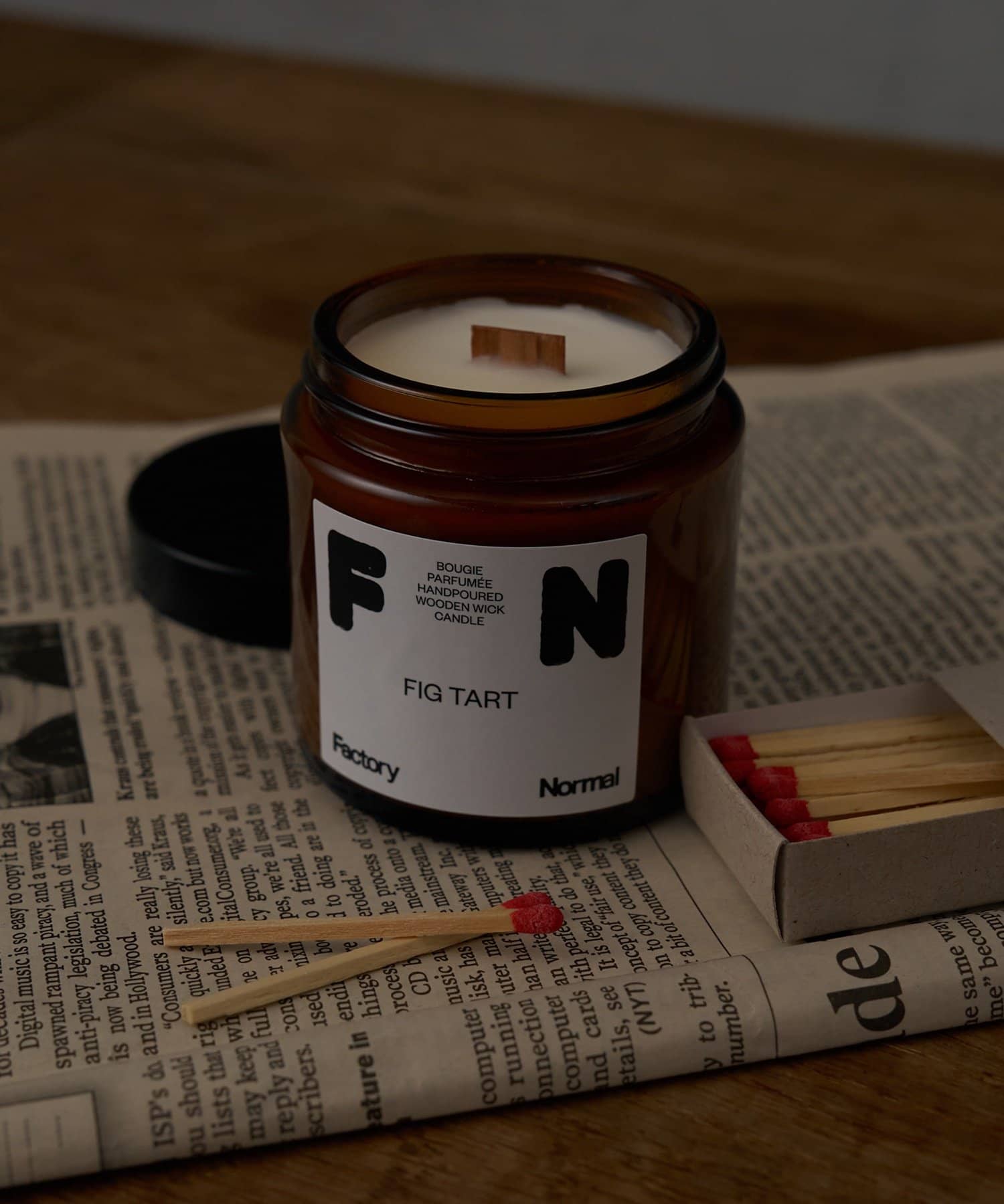 BIRTHDAY BAR(バースデイバー) Factory Normal　BROWN BOTTLE CANDLE