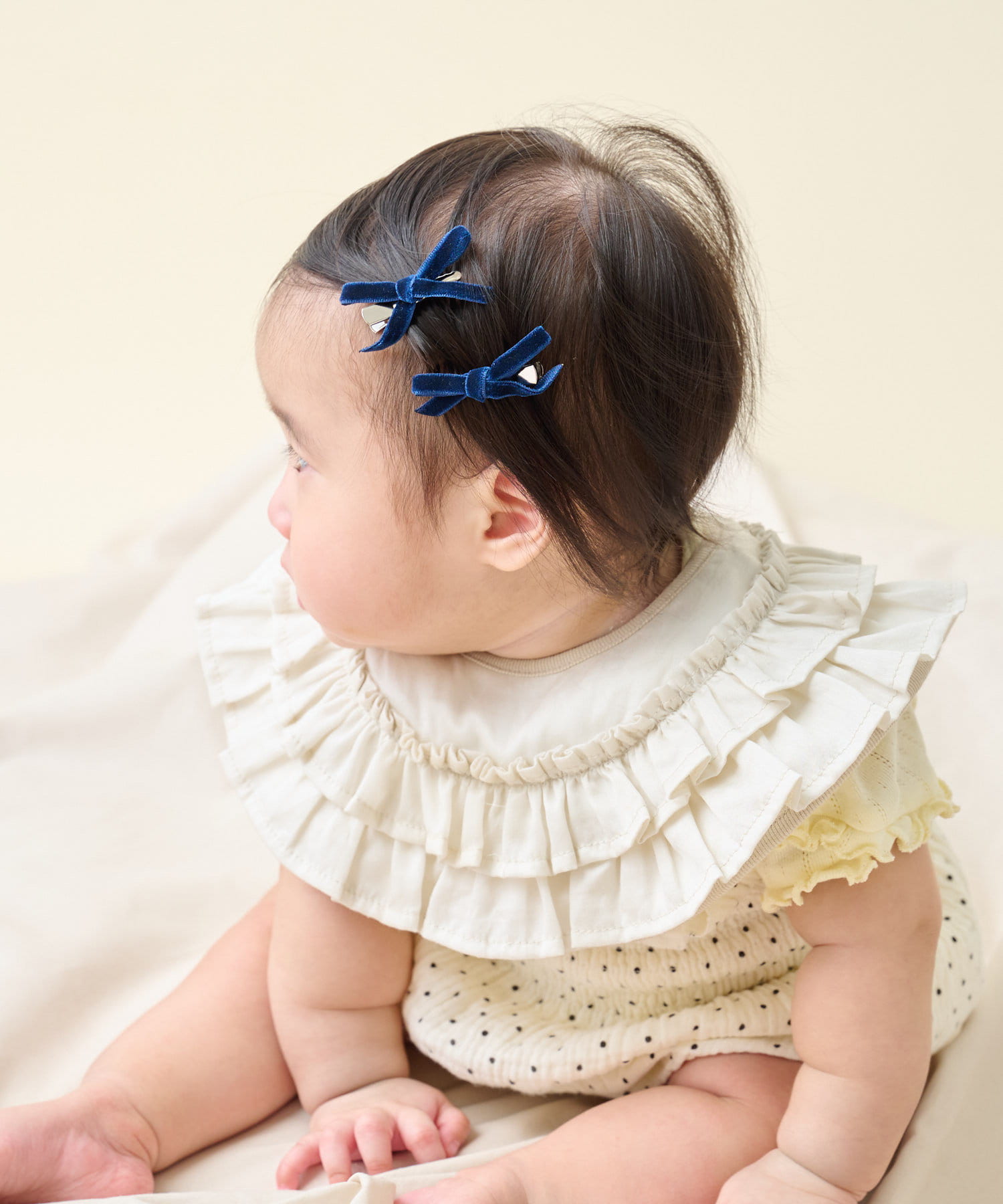 pomponner Frill Bib ベビースタイ | BIRTHDAY BAR(バースデイ