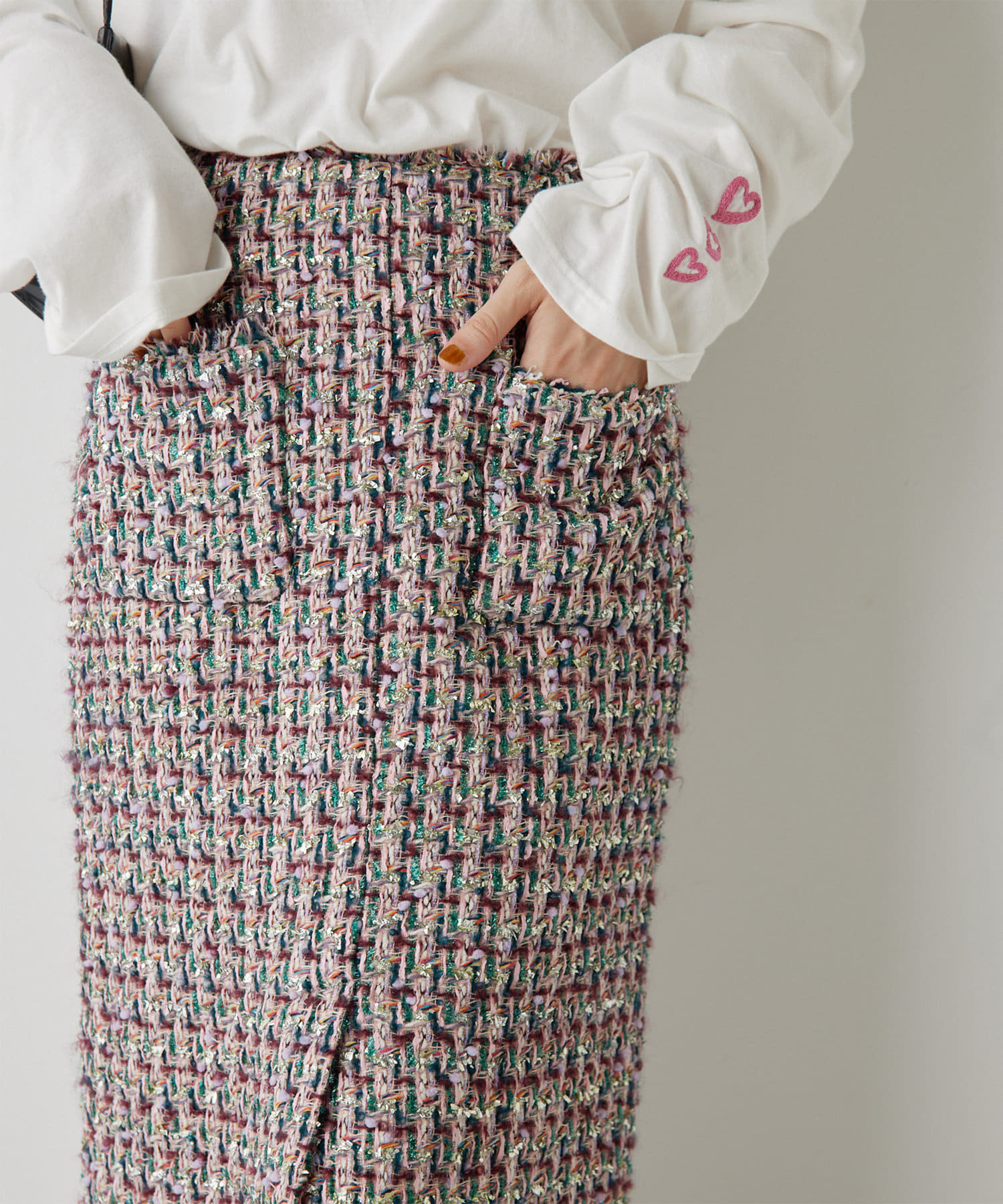 15th Anniversary】ツィードスカート | Whim Gazette(ウィム