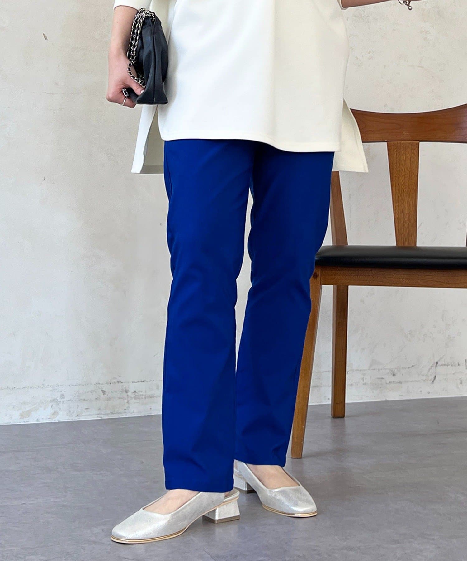 un dix cors(アンディコール) 【S/Mサイズ展開】【360度極伸び！】ストレッチテーパードパンツ