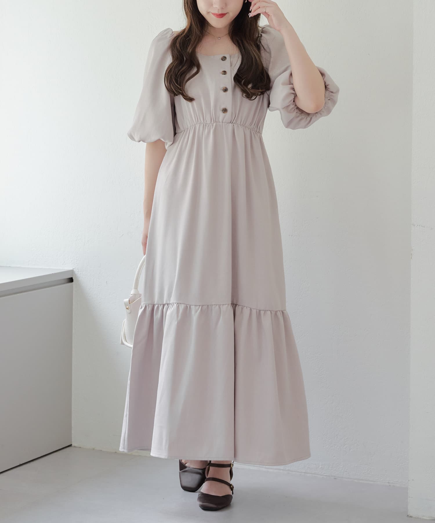 前後2wayオフショルワンピース | Remind me and forever