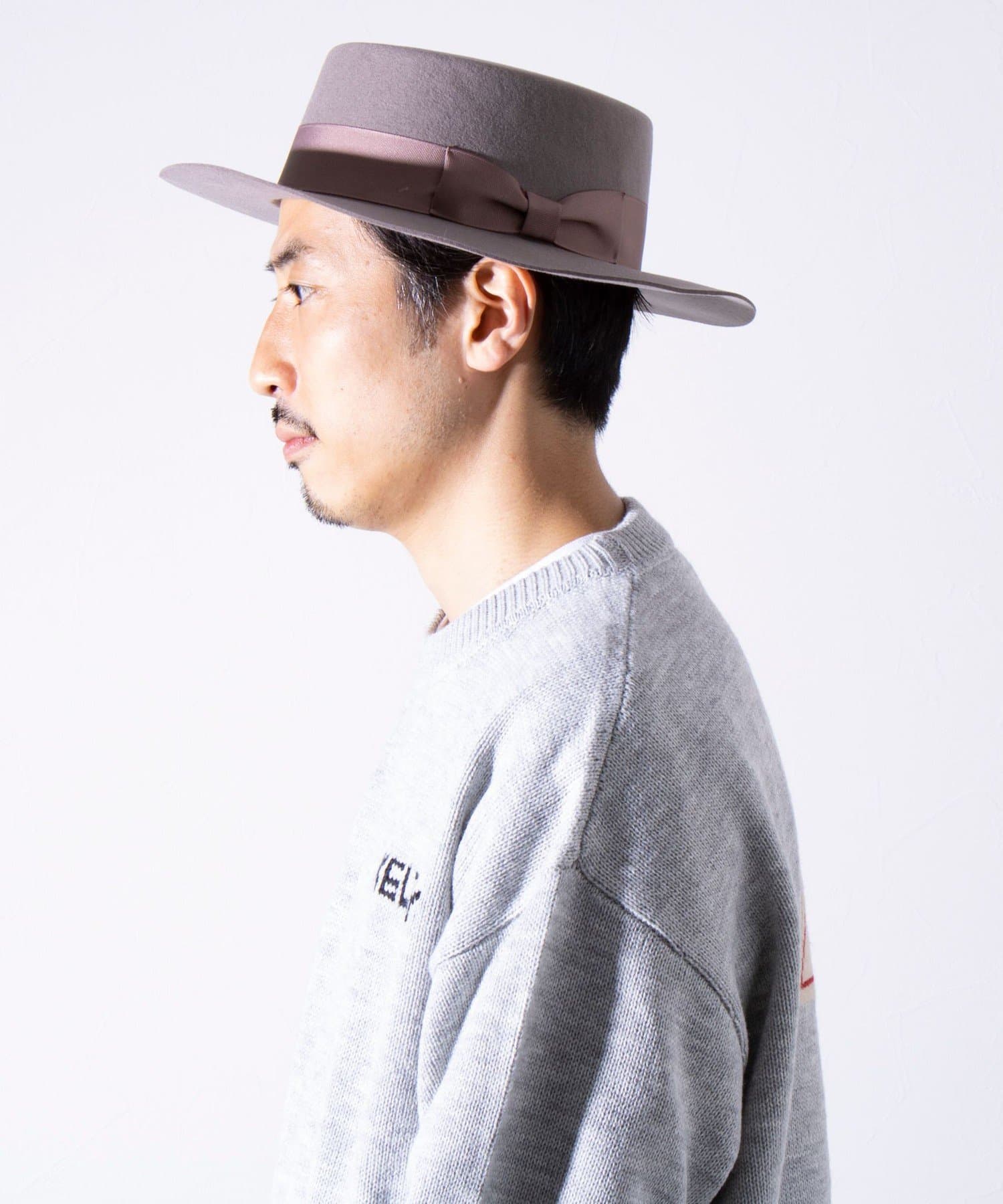 FREDY & GLOSTER(フレディ アンド グロスター) 【GLOSTER】WOOL BOATER HAT/ウールボーターハット