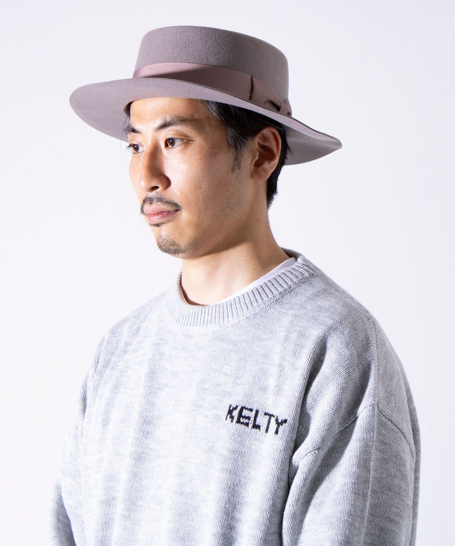 FREDY & GLOSTER(フレディ アンド グロスター) 【GLOSTER】WOOL BOATER HAT/ウールボーターハット