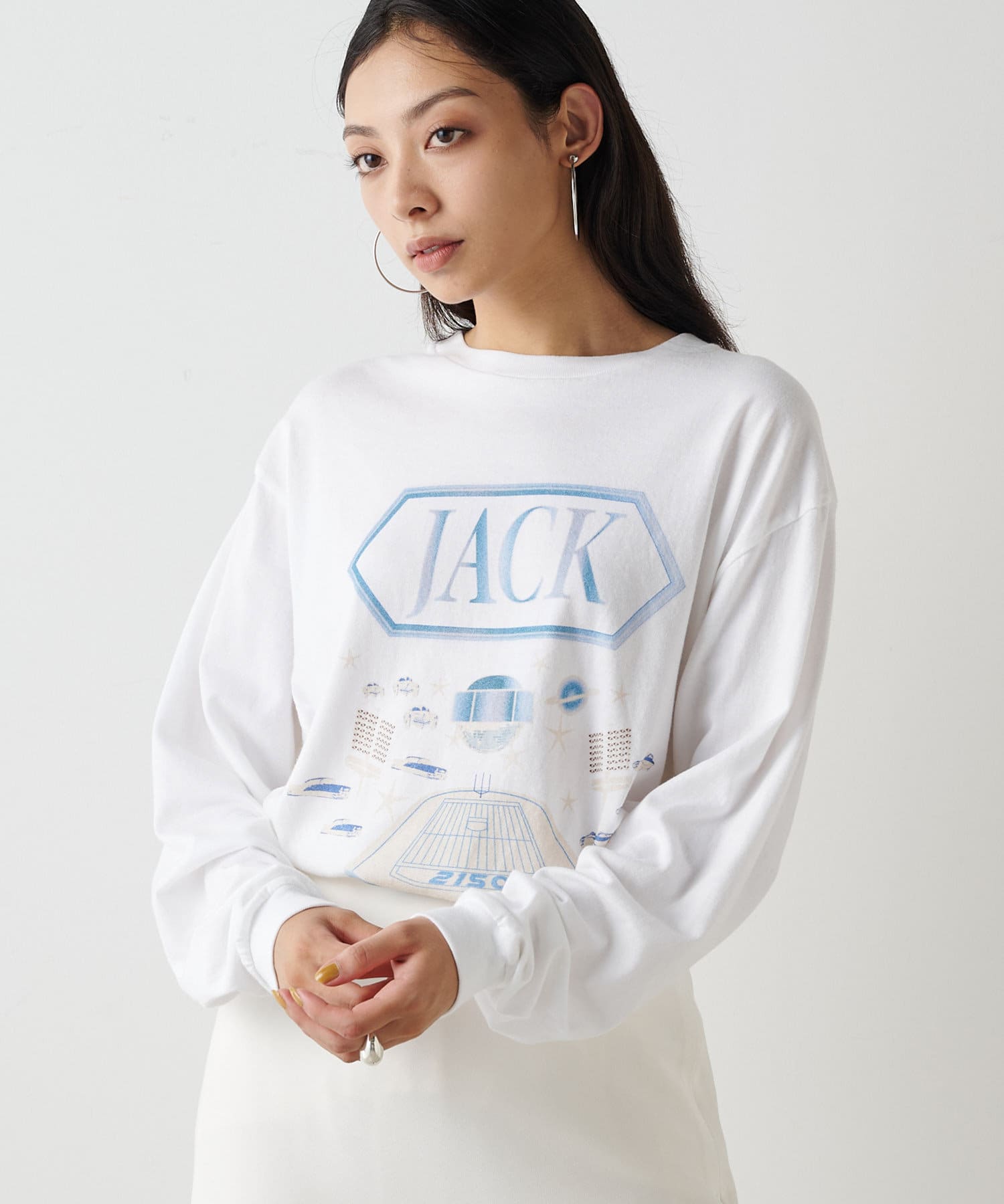 Whim Gazette(ウィム ガゼット) JACKロングTシャツ