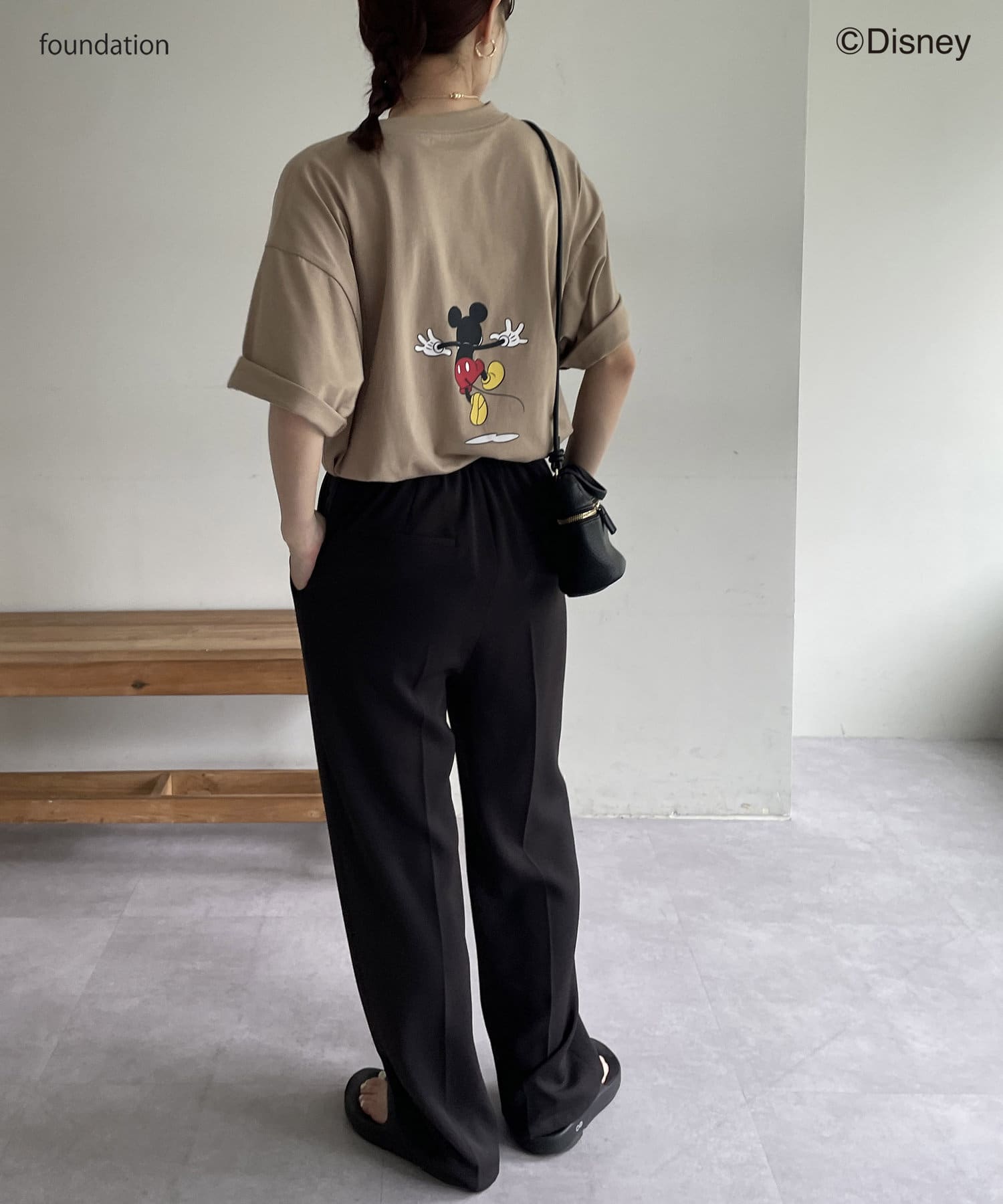 OUTLET(アウトレット) 【Discoat】Disney/ヴィンテージスタイルTシャツ