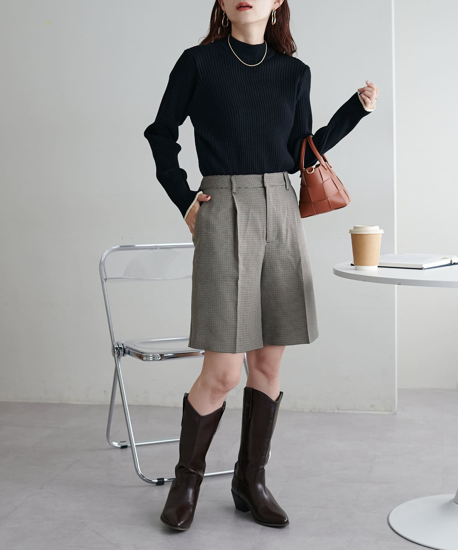 Discoat】ウールライクショートパンツ | OUTLET(アウトレット