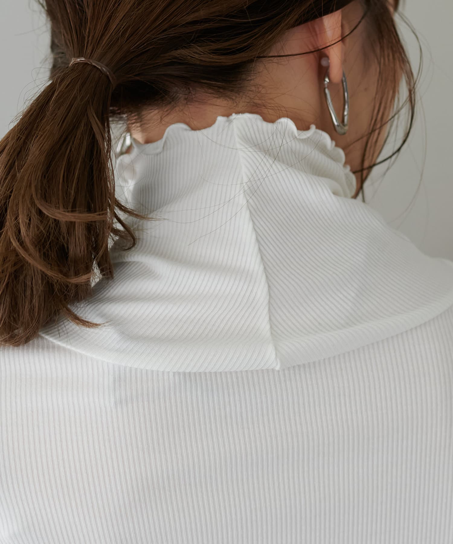 OUTLET(アウトレット) 【Discoat】吸湿発熱・保温あったかソフトリブタートルネックプルオーバー