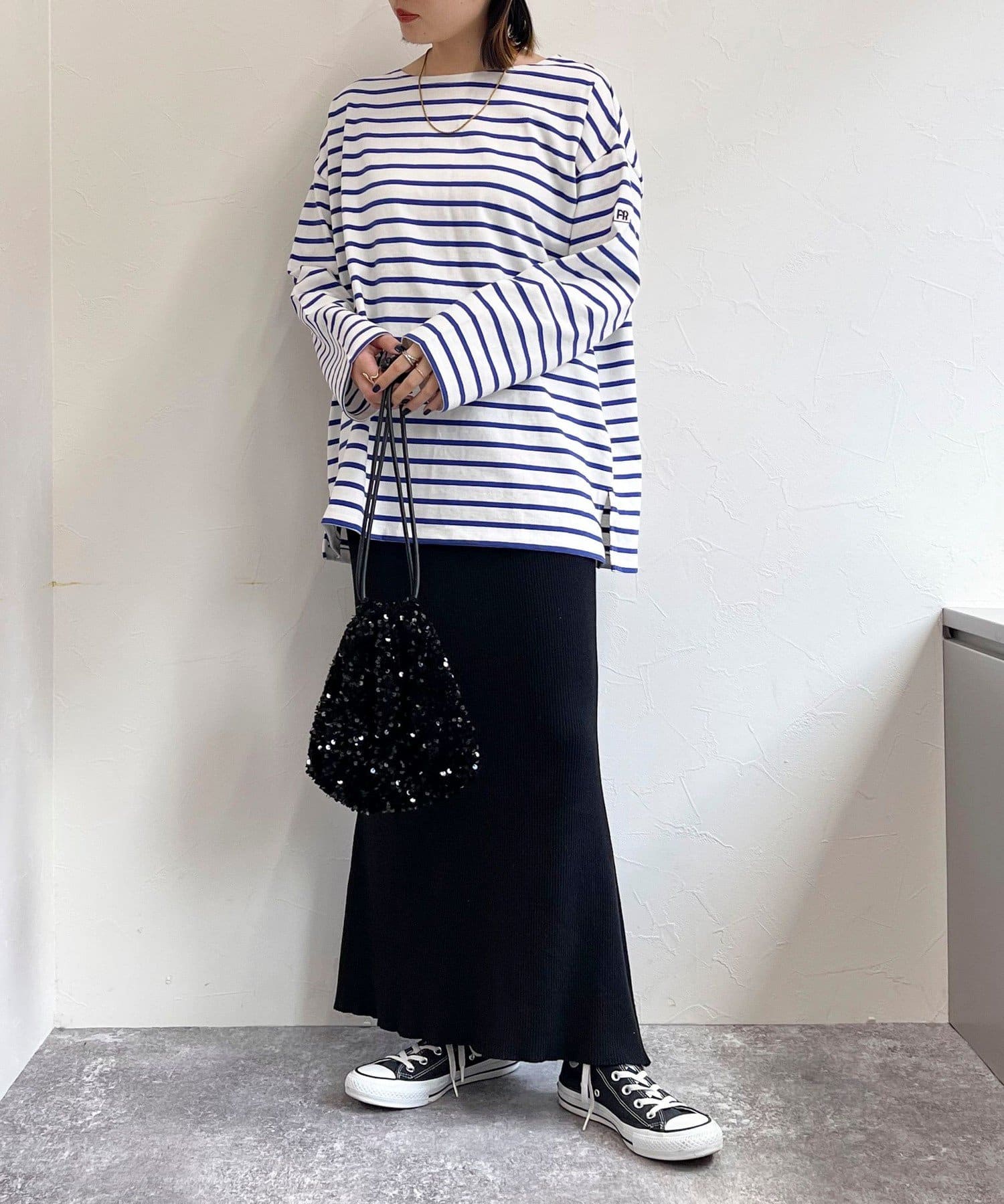 Cheerful Wednesday Christopher ロンT ボーダー ヴィンテージボーダー ロングスリーブTシャツ