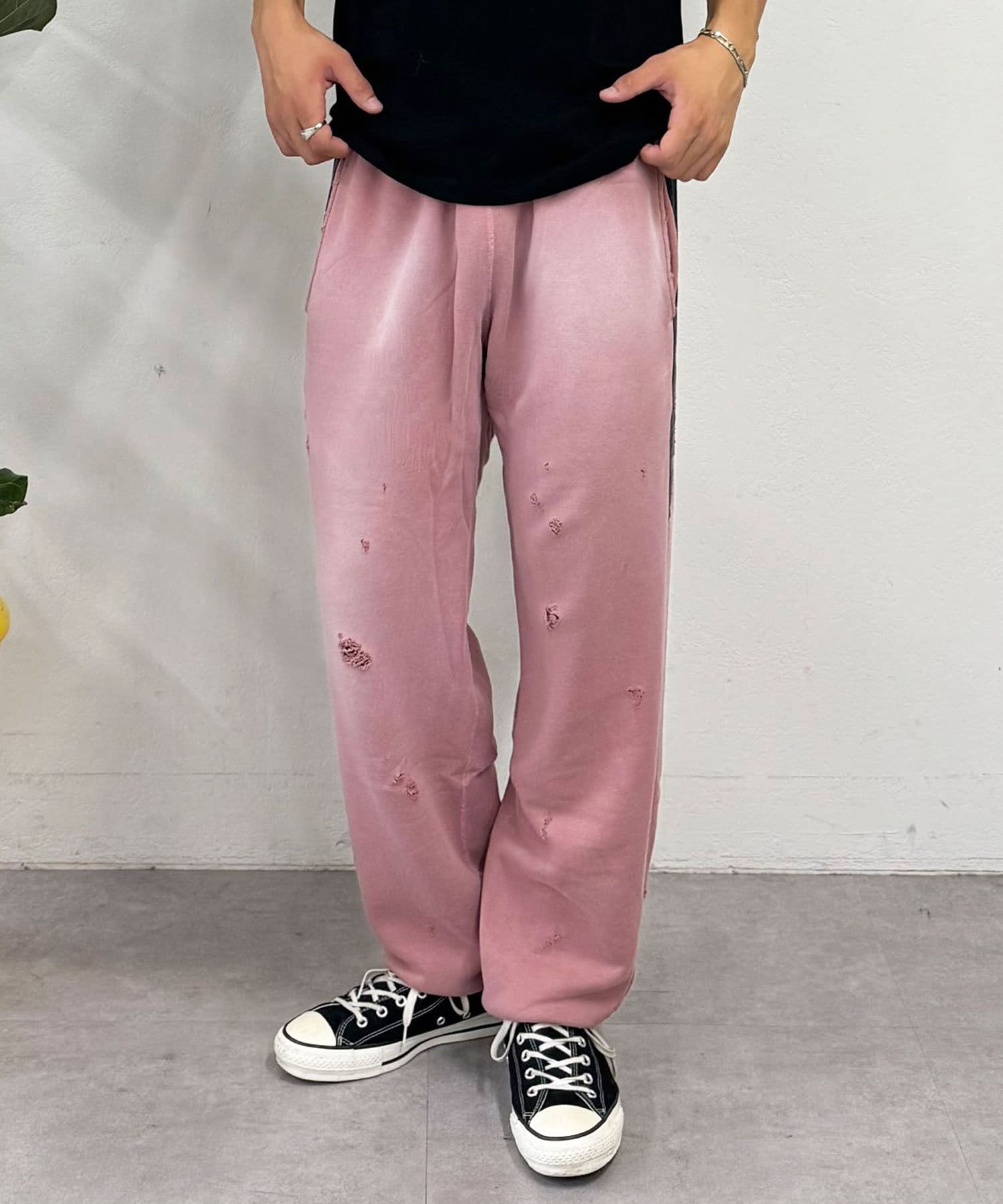 CIAOPANIC(チャオパニック) 【NEEDLES/ニードルズ】 2-TONE STRING SWEAT PANT - F. TERRY