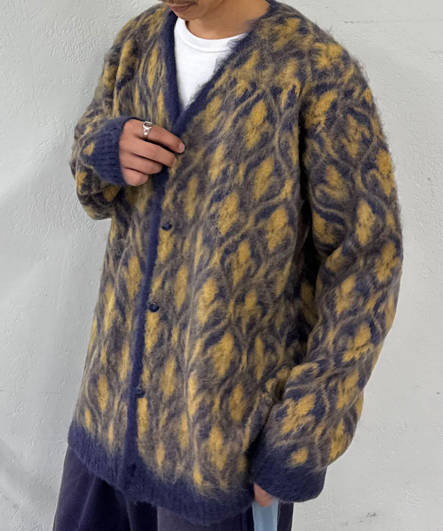 CIAOPANIC(チャオパニック) レディース 【NEEDLES/ニードルズ】MOHAIR CARDIGAN パープル