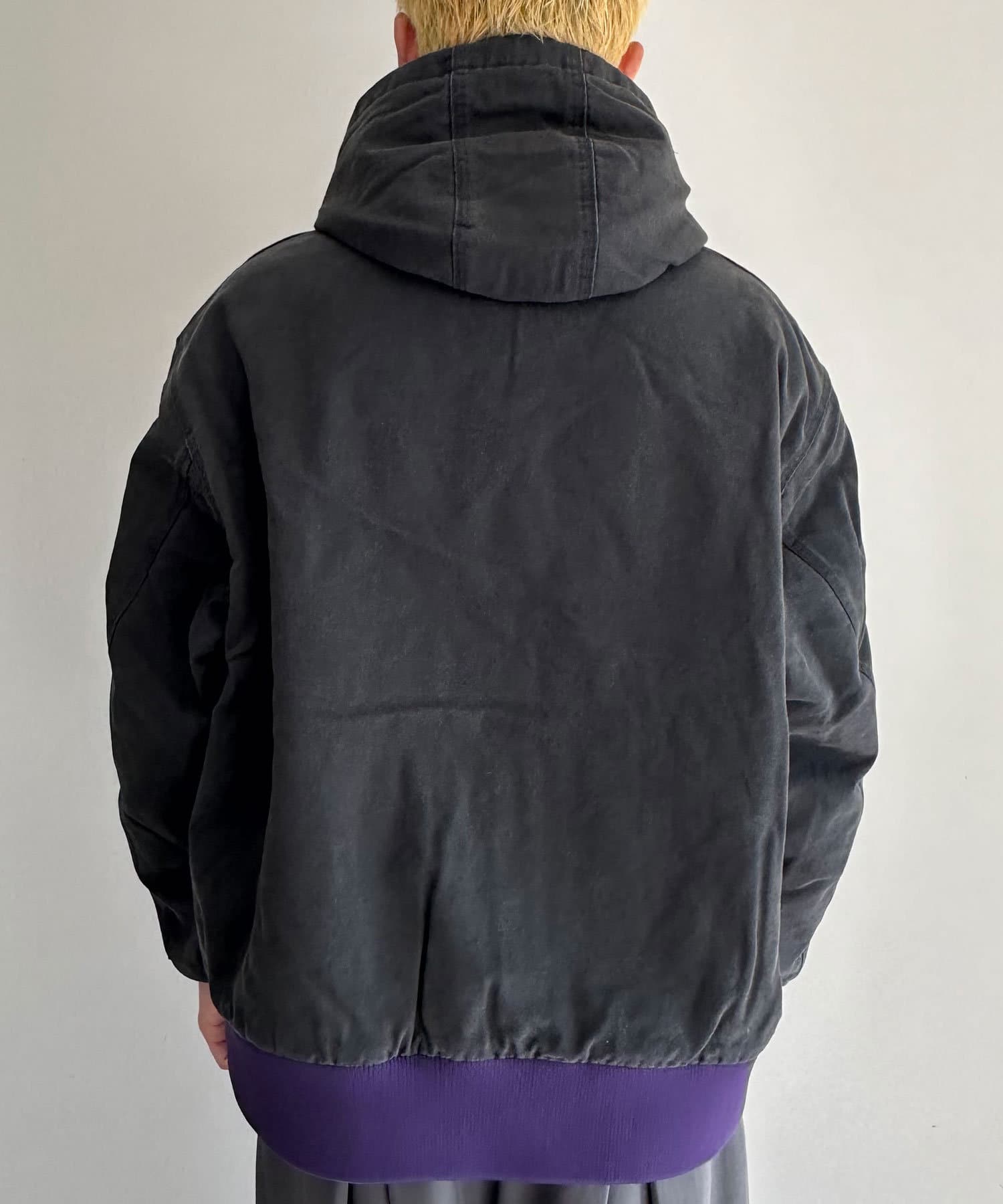 CIAOPANIC(チャオパニック) 【NEEDLES/ニードルズ】ZIPPED WORK HOODY - 11OZ C/O