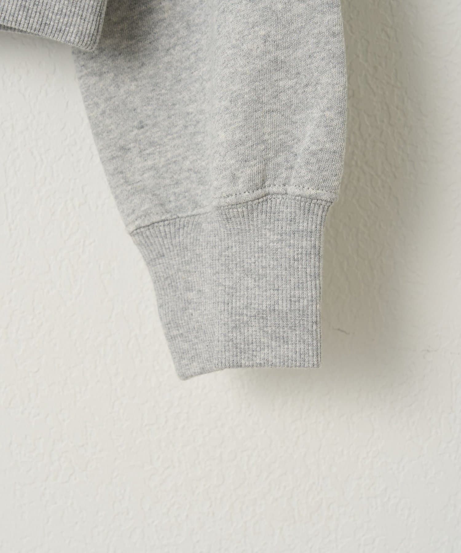 DISCOAT(ディスコート) 【6色展開/ワンポイント刺繍】ハート刺繍スウェット《WEB限定》