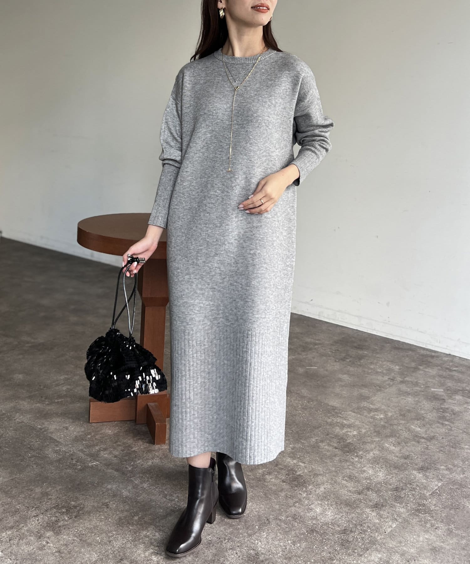 Iラインニットワンピース | Chez toi(シェトワ)レディース | PAL