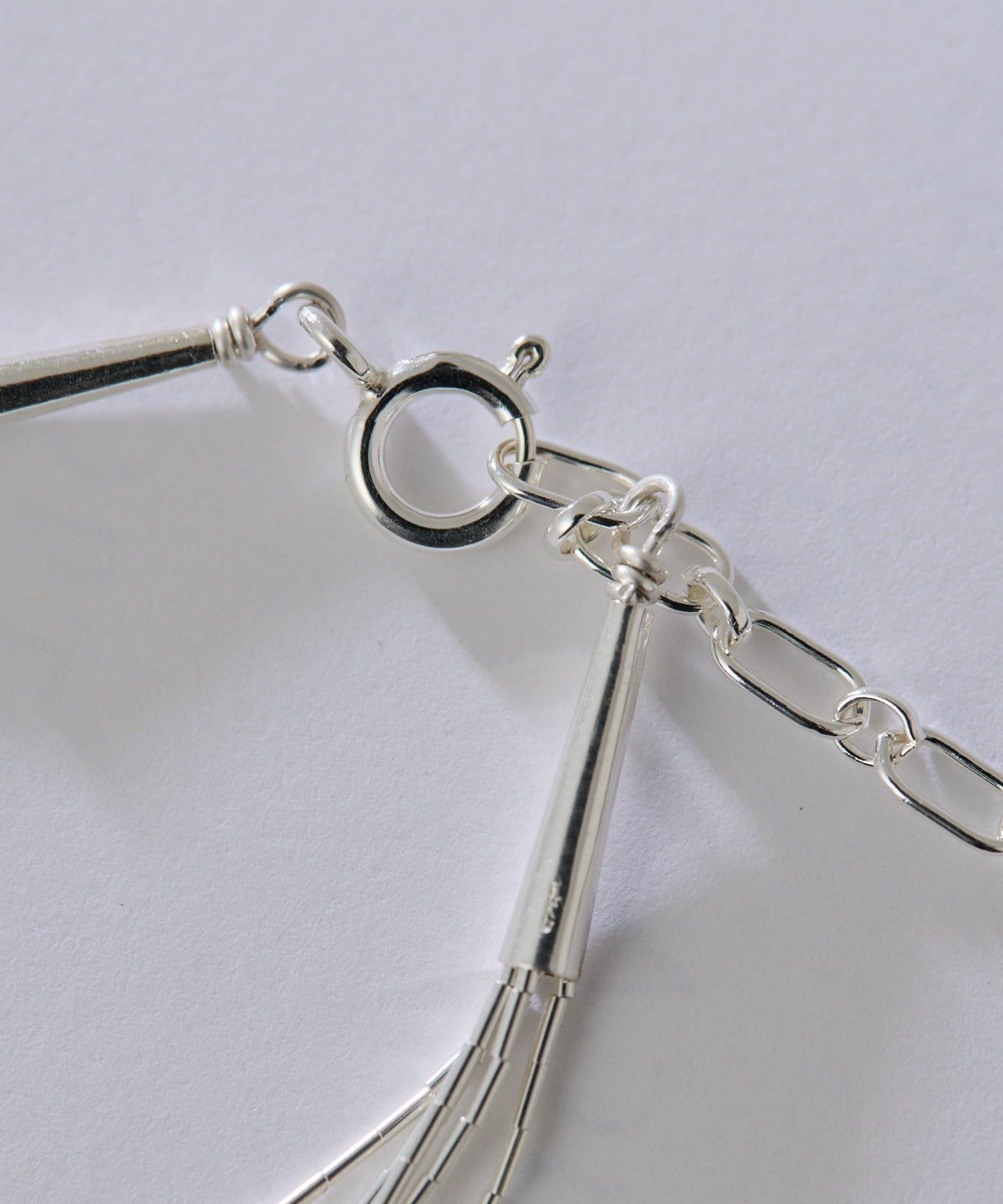 毎日つけたい！ PHILRING Y型ネックレス シルバー SBG by 7JEWELRY ネックレス Y字チェーンネックレス メンズ