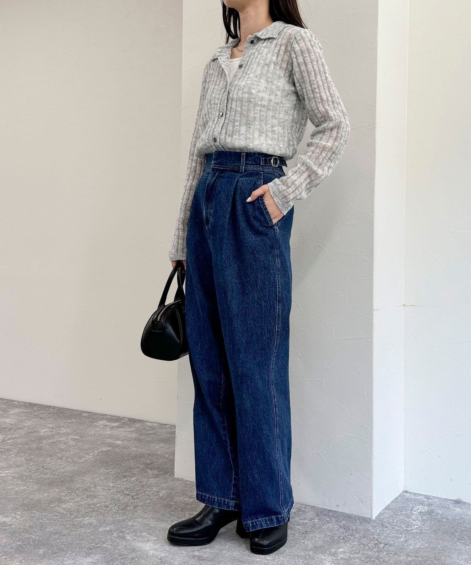 ピザスターのアンティハムト デニム / チノタックパンツ | FREDY & GLOSTER(フレディ アンド