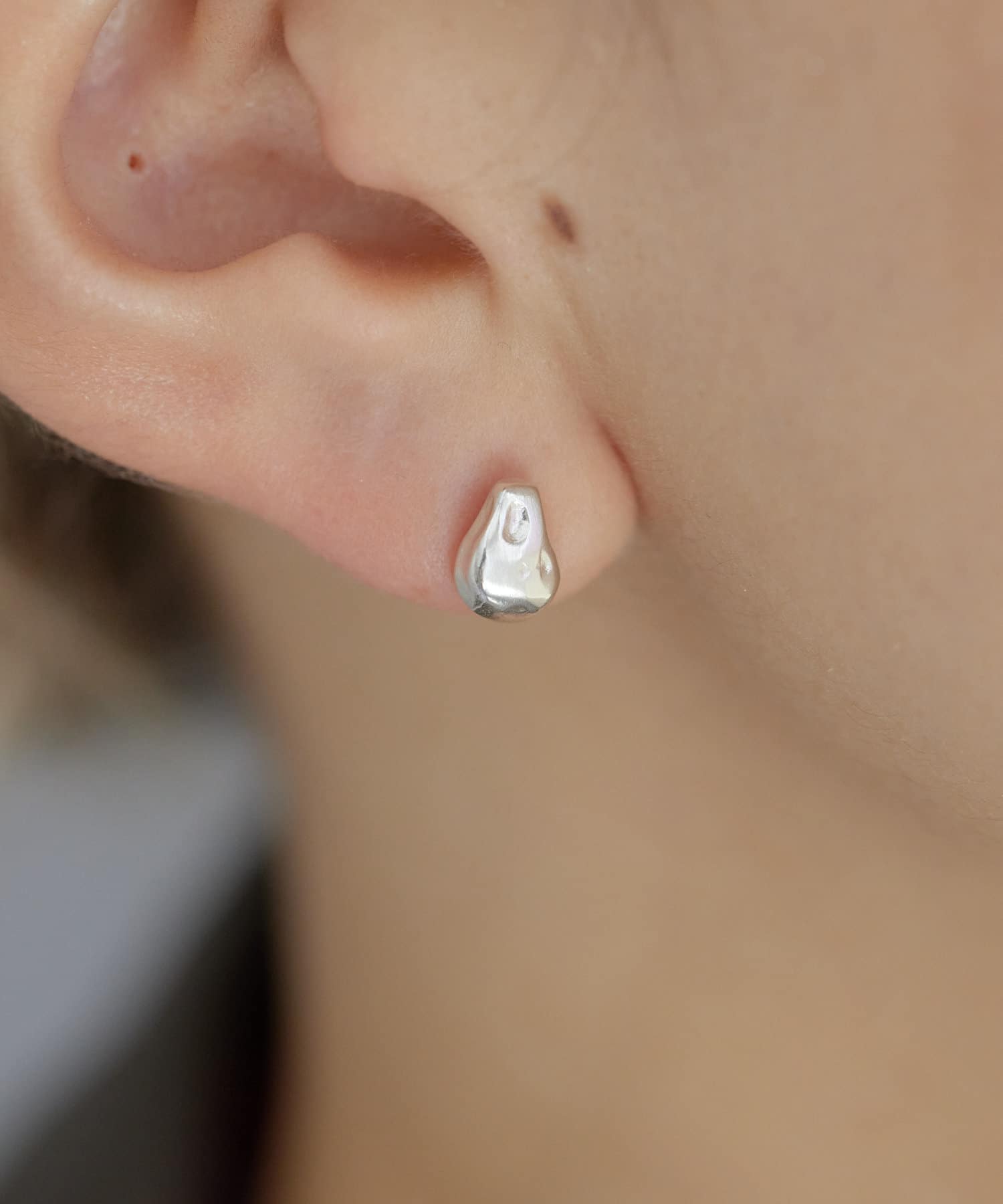 ear PAPILLONNER(イア パピヨネ) 【ABITMOR(アビットモア)】PEAR STUD/スタッドピアス