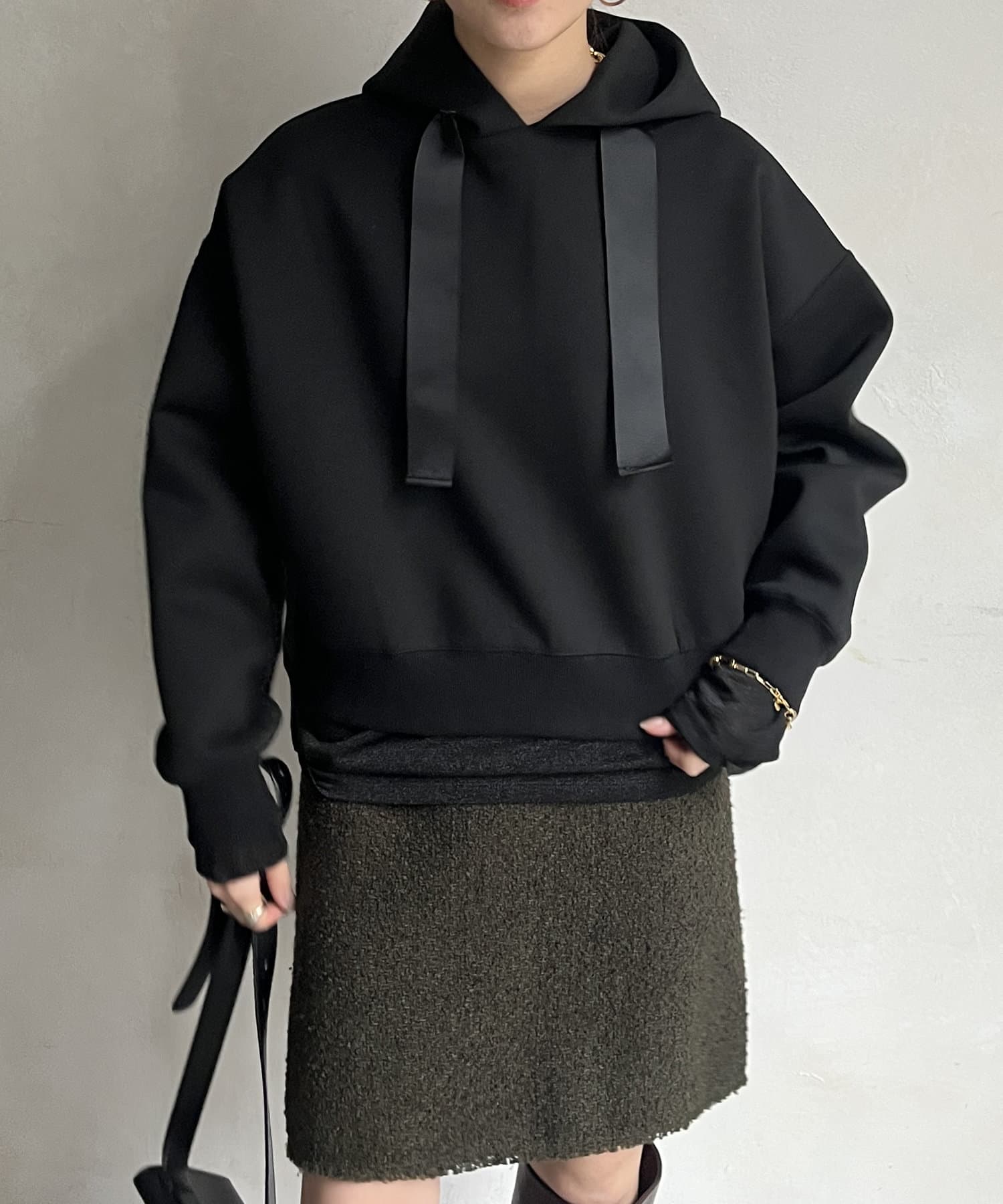 DOUDOU(ドゥドゥ) フードZIPパーカー