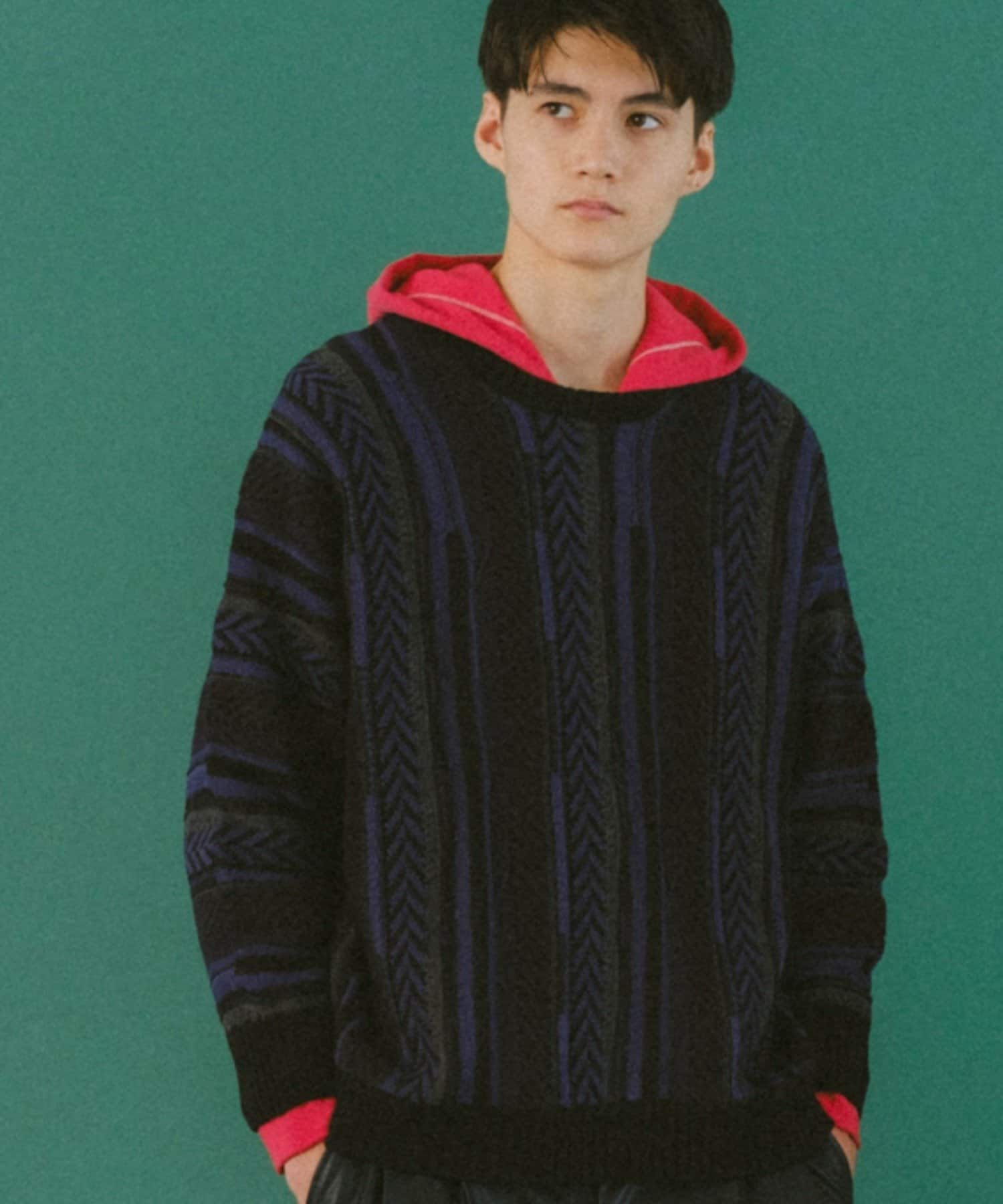 Kastane】【WHIMSIC】3Dニットプルオーバー | OUTLET(アウトレット 