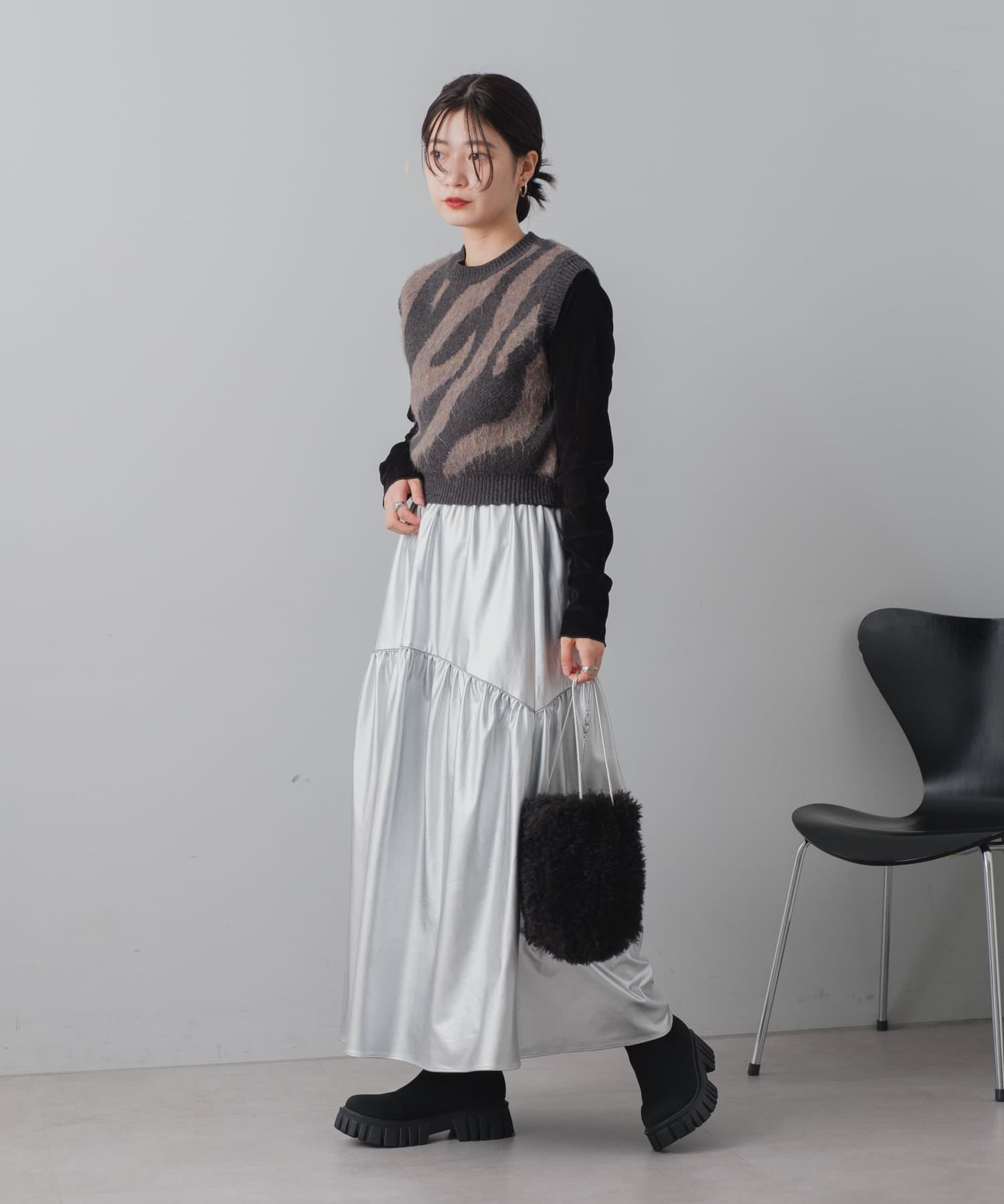 Kastane】ファーチェーンBAG | OUTLET(アウトレット)レディース