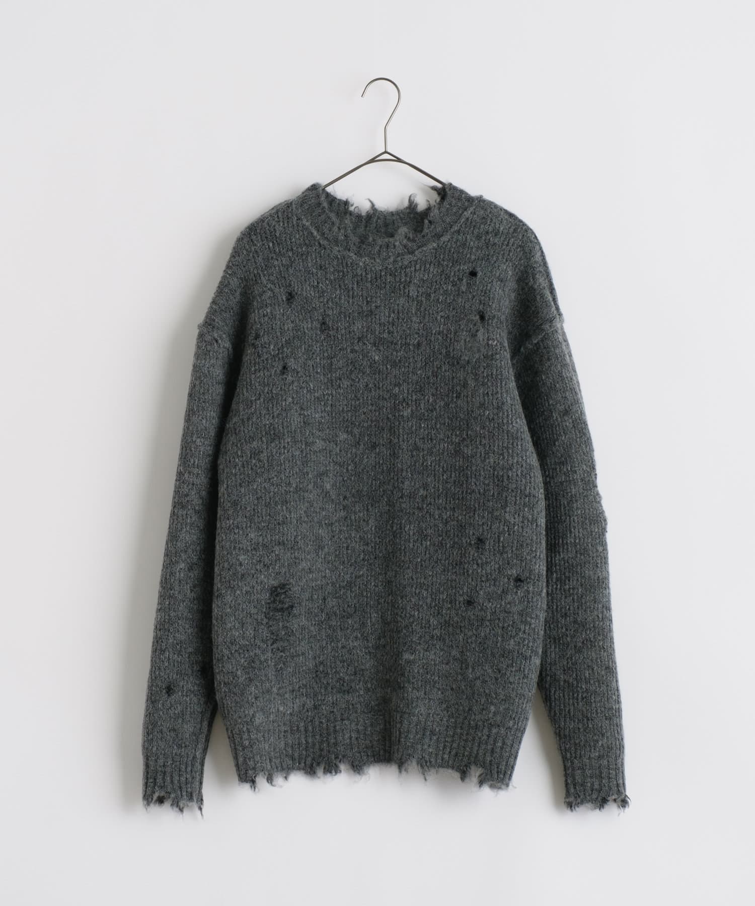 Kastane】【WHIMSIC】リバーシブルシャギーニットプルオーバー