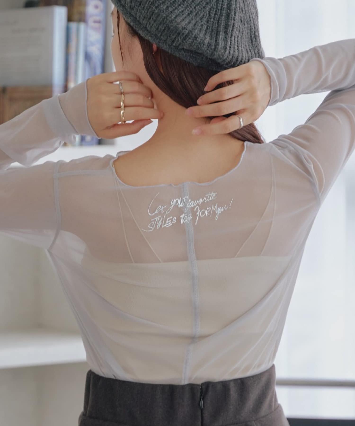 Kastane】シアーロゴプリントTEE | OUTLET(アウトレット