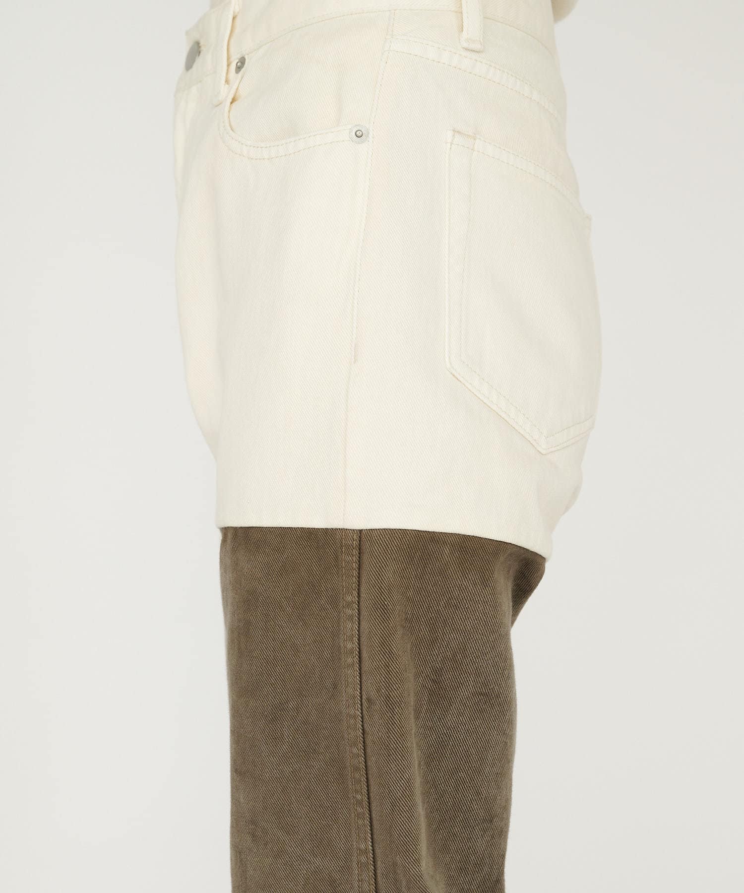 OUTLET(アウトレット) 【SHENERY】【ainode】naoshimaツートーンパンツ