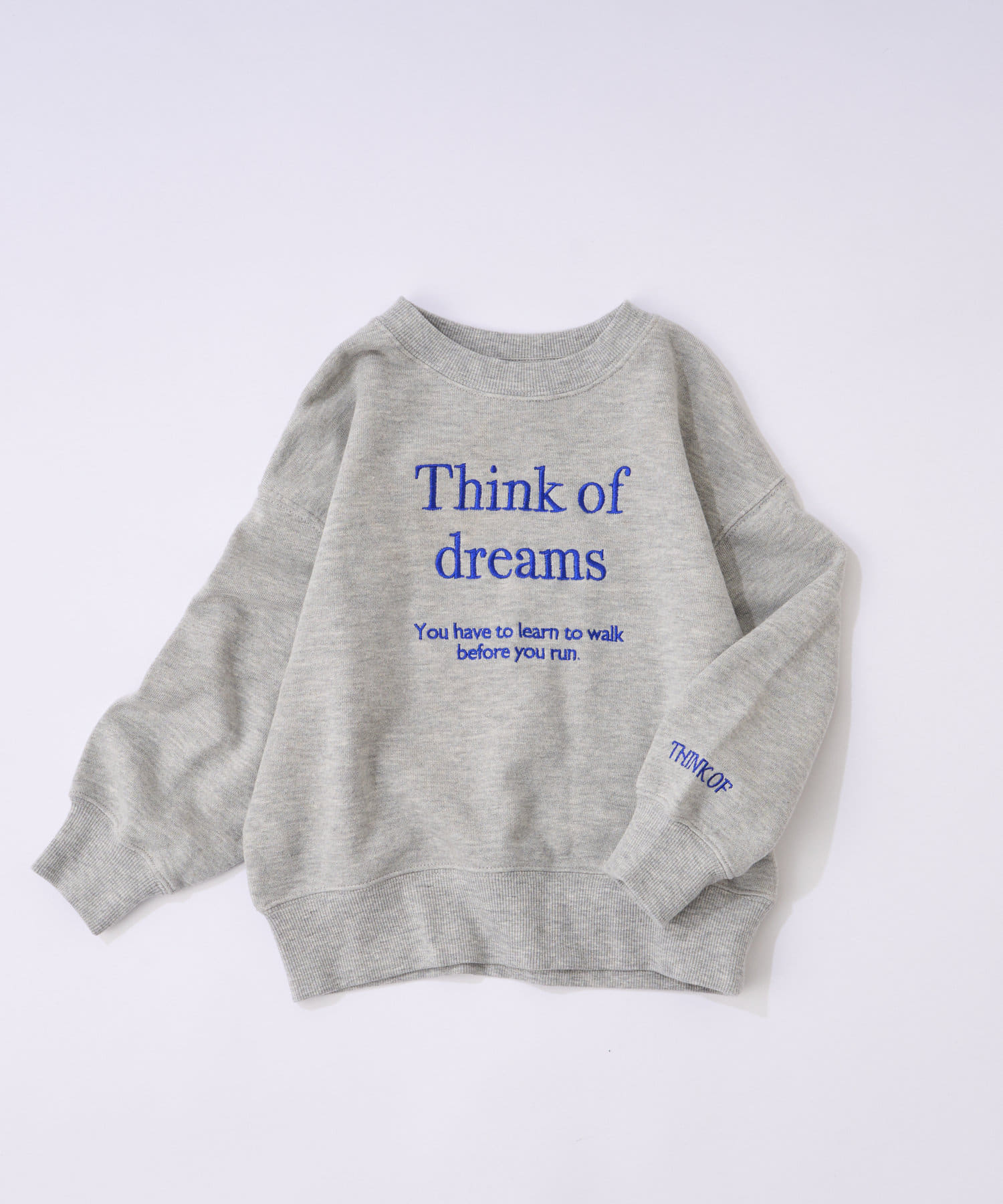 OUTLET(アウトレット) 【CIAOPANIC TYPY】【KIDS】刺繍裏毛ビッグスウェット