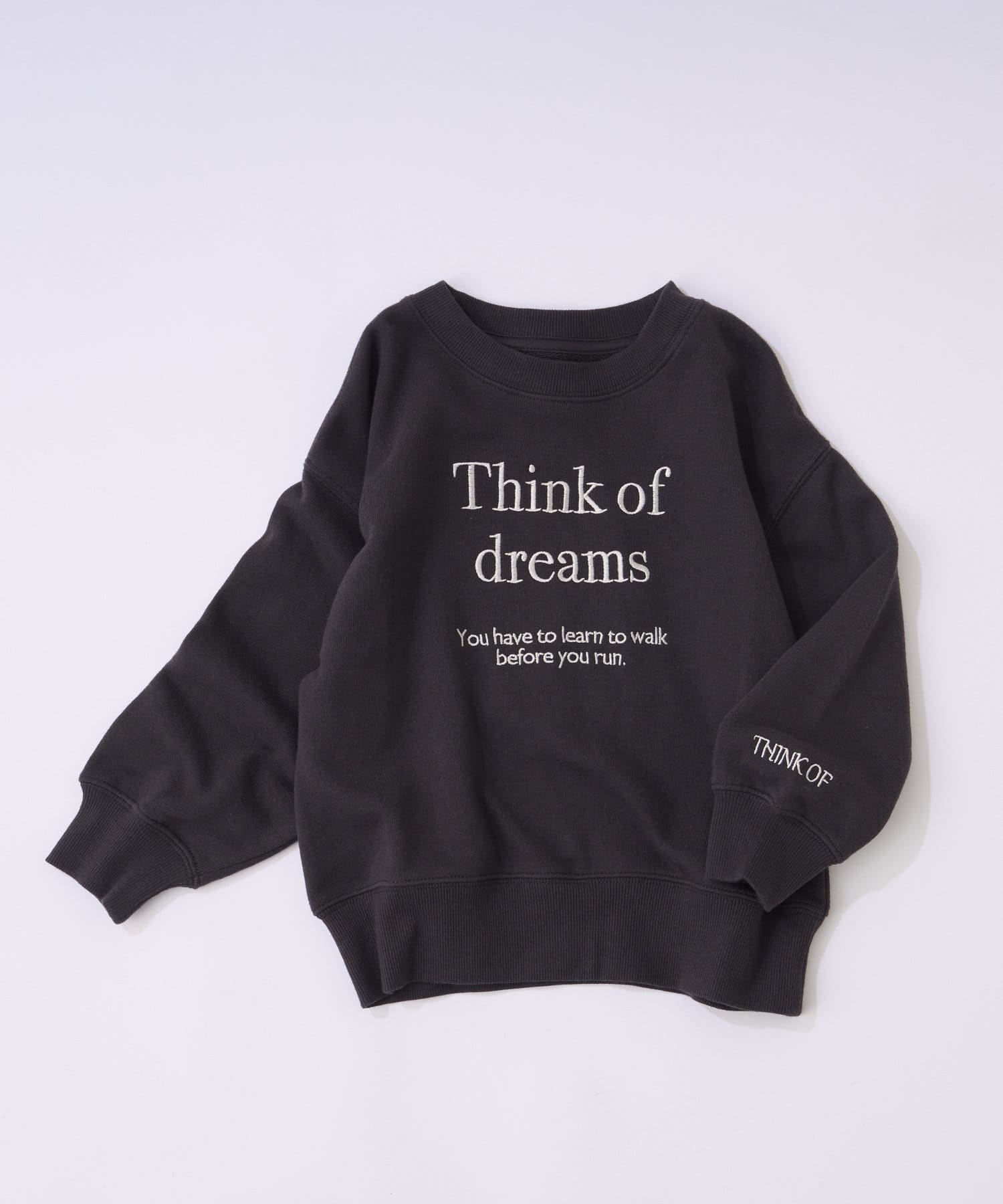 OUTLET(アウトレット) 【CIAOPANIC TYPY】【KIDS】刺繍裏毛ビッグスウェット