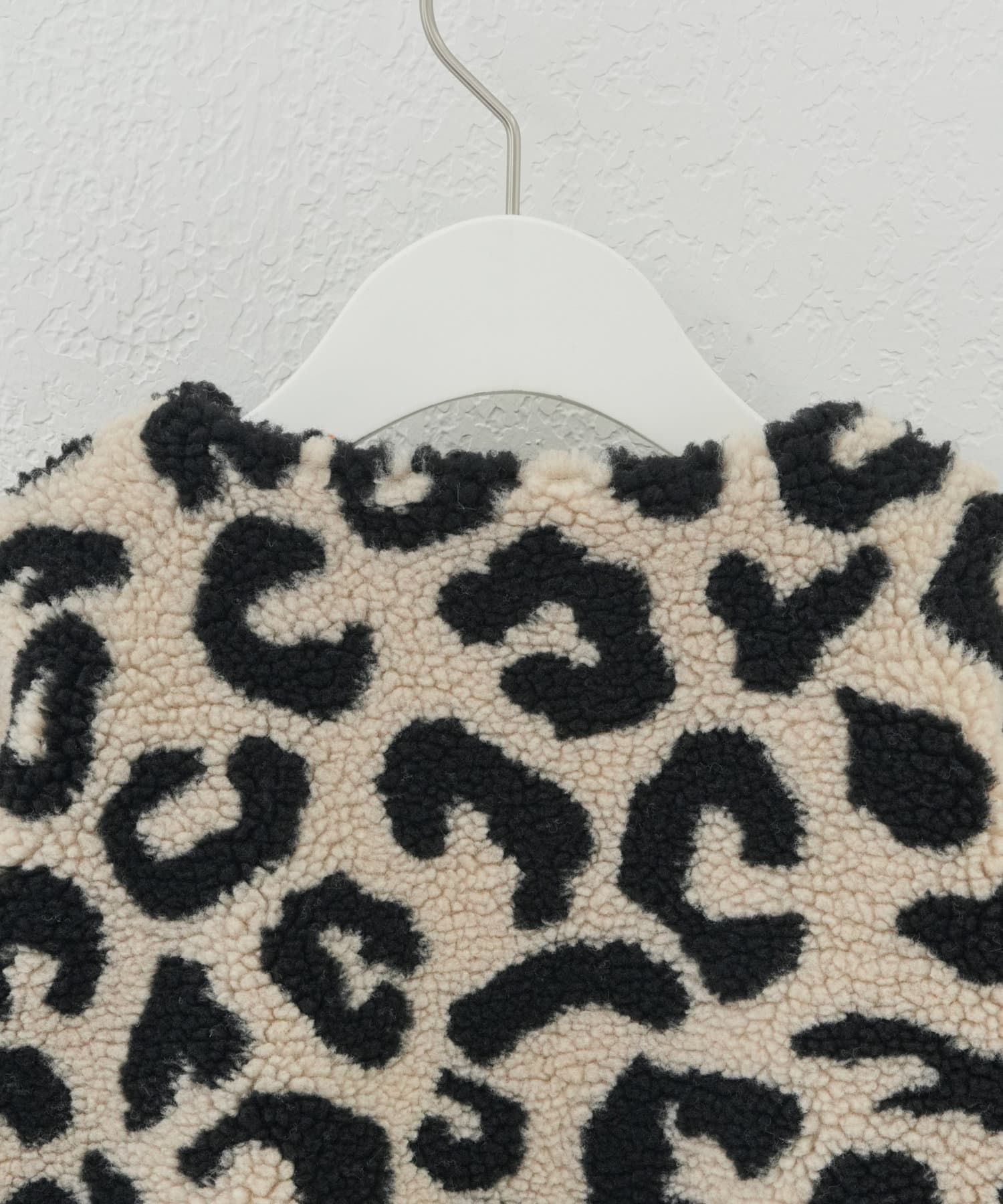 OUTLET(アウトレット) 【CIAOPANIC TYPY】【KIDS】レオパードボアアニマルカーディガン