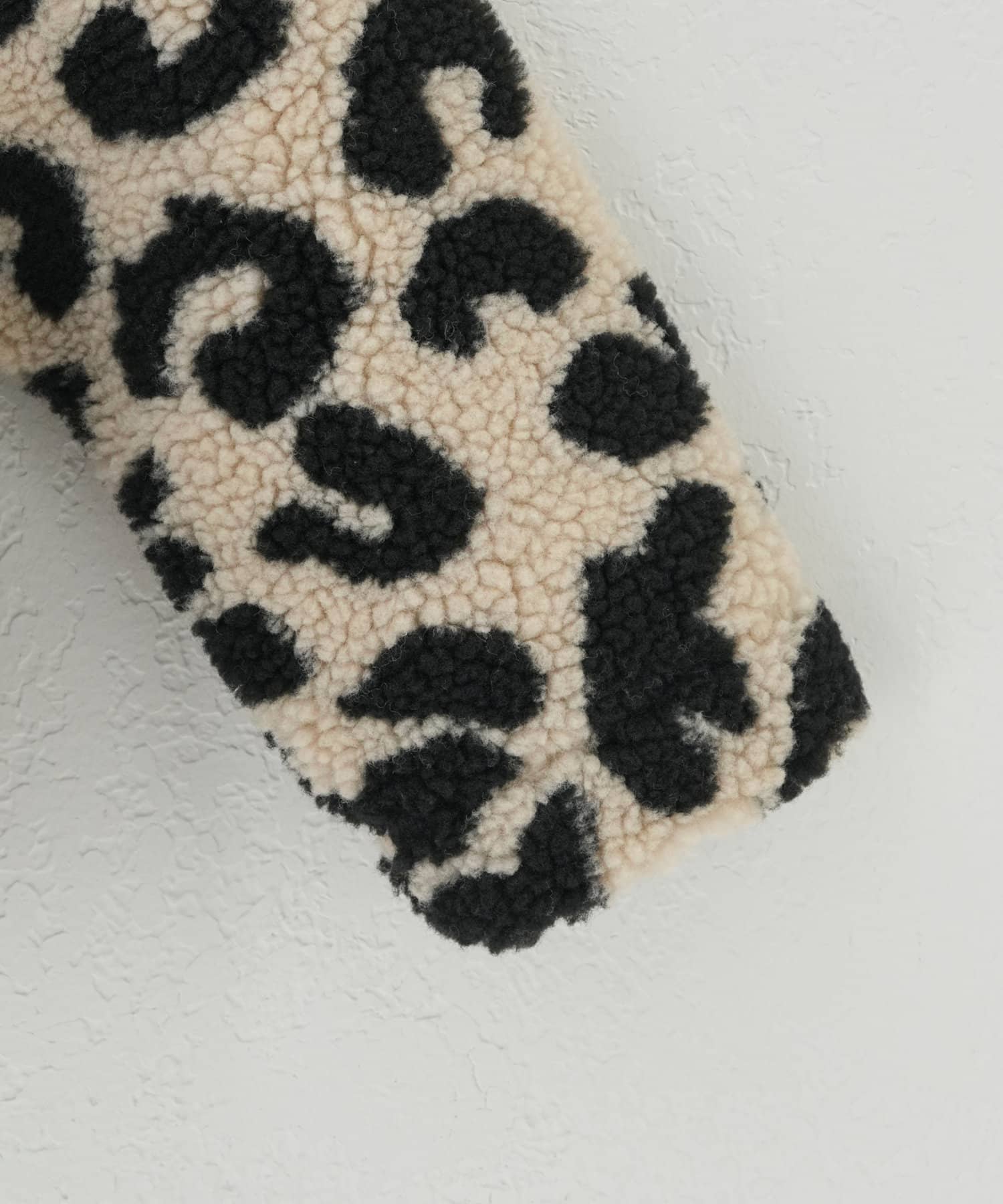 OUTLET(アウトレット) 【CIAOPANIC TYPY】【KIDS】レオパードボアアニマルカーディガン