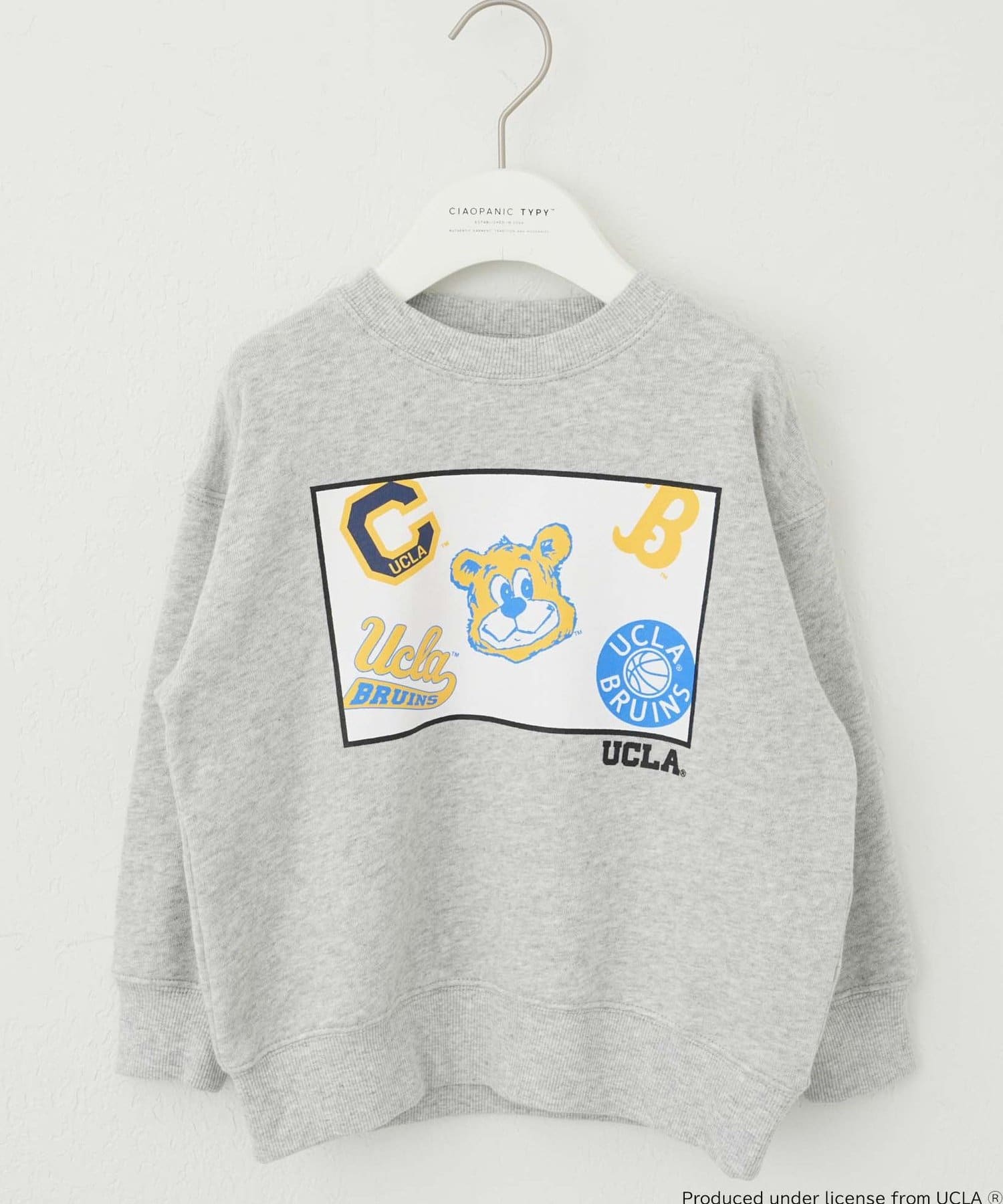 OUTLET(アウトレット) 【CIAOPANIC TYPY】【KIDS】スクエアプリントスウェット